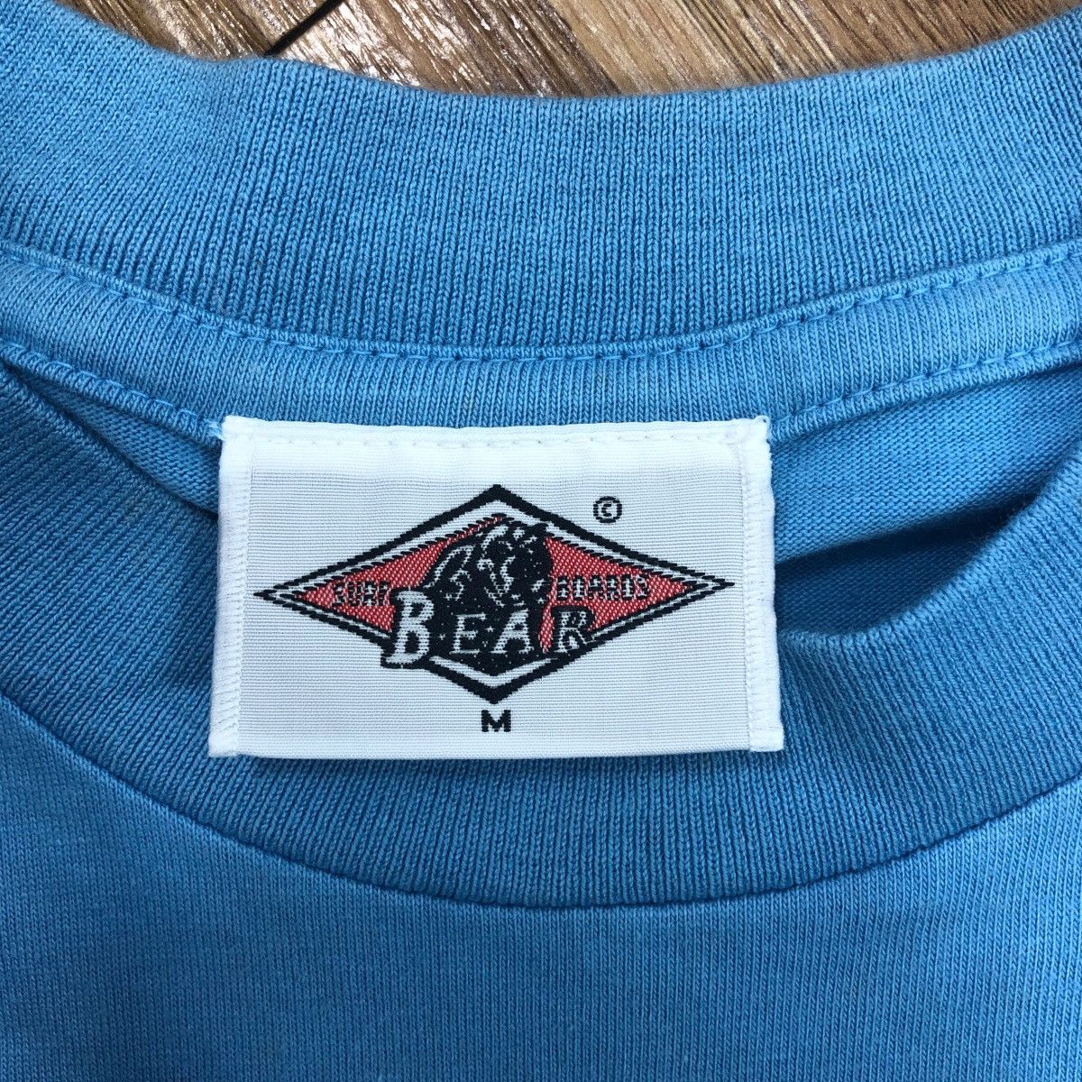 Vintage Pick!! Vtg 90's BEAR SURF BOARDING Surfing Top Tee Tshirt Size US M / EU 48-50 / 2 - 3 Thumbnail