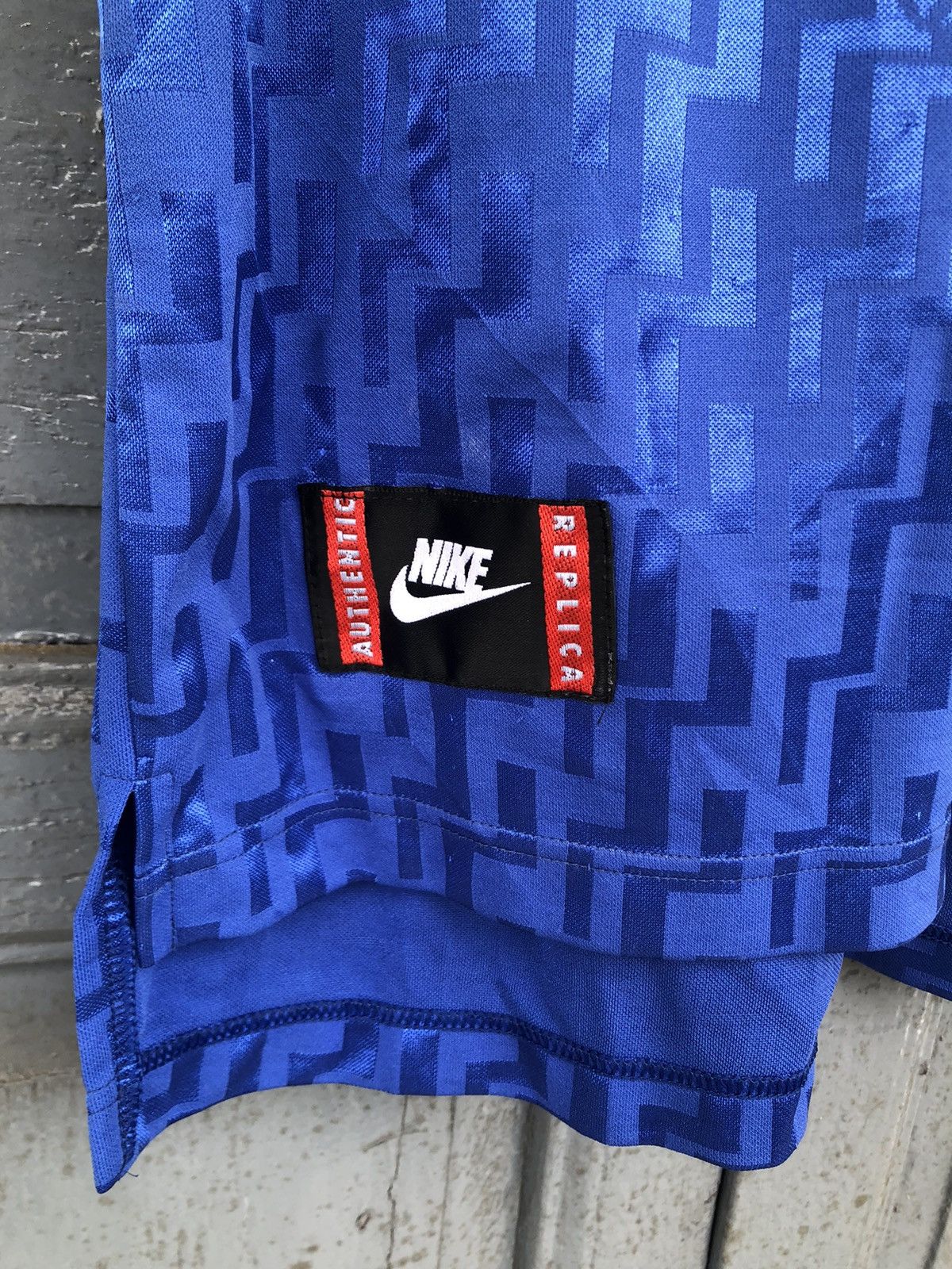 Nike Vintage Sample Italy Jersey Size US L / EU 52-54 / 3 - 3 Thumbnail