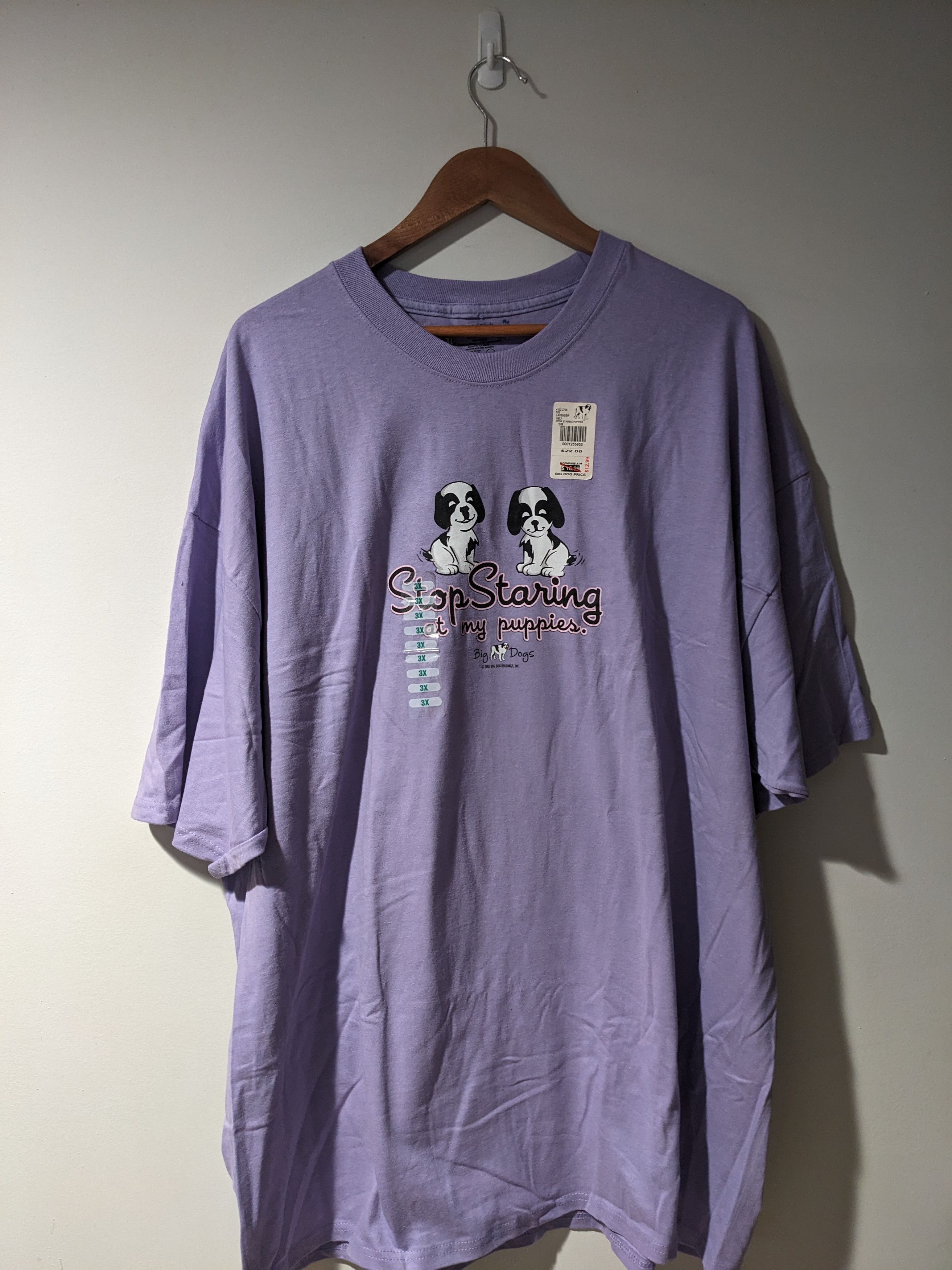 Big Dogs Vintage 2007 Big Dogs Stop Staring at My Puppies T-Shirt Size US XXL / EU 58 / 5 - 1 Thumbnail