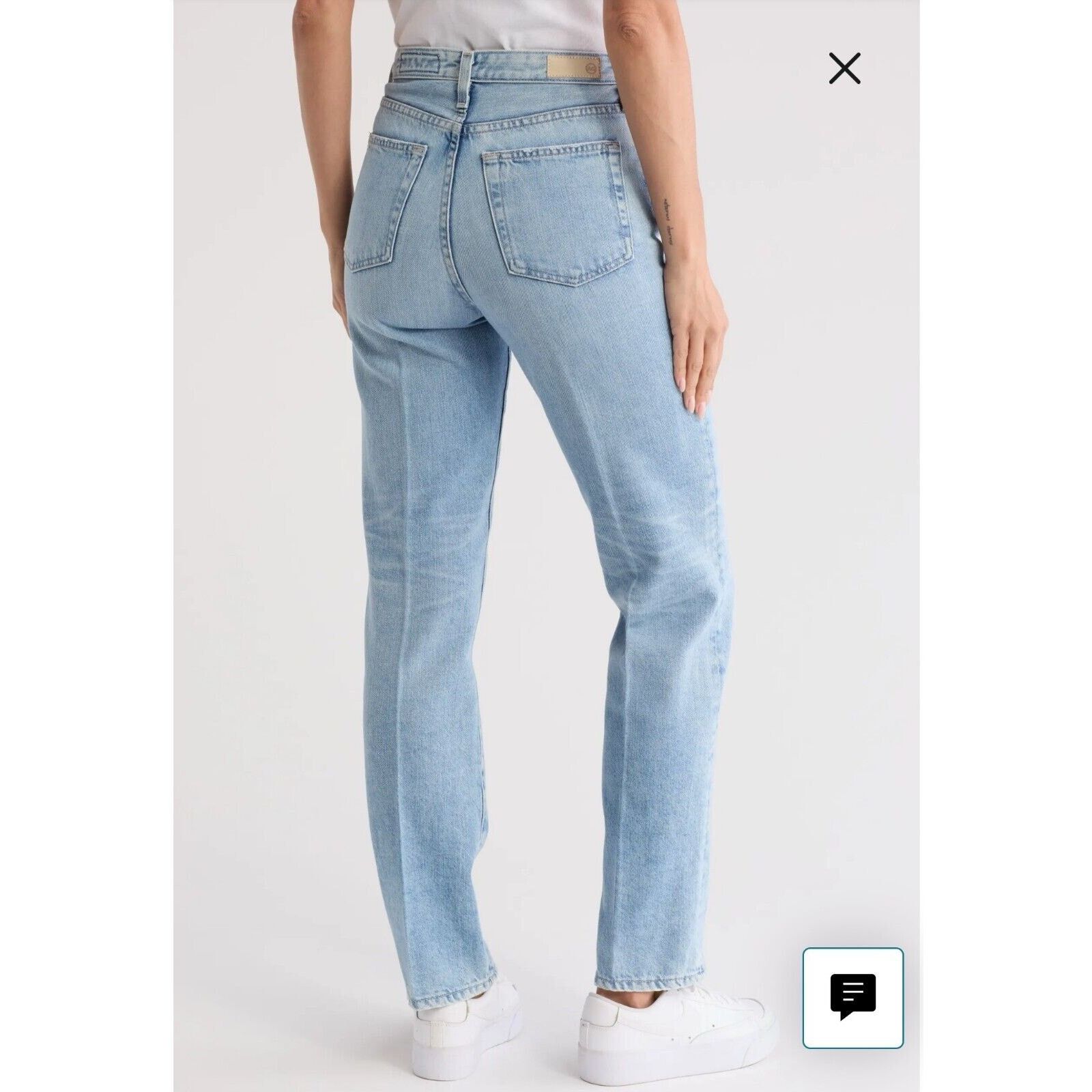 AG Adriano Goldschmied AG-ED Adriano Alexxis High Rise Vintage Straight In 25 Years Size 26" / US 2 / IT 38 - 2 Thumbnail