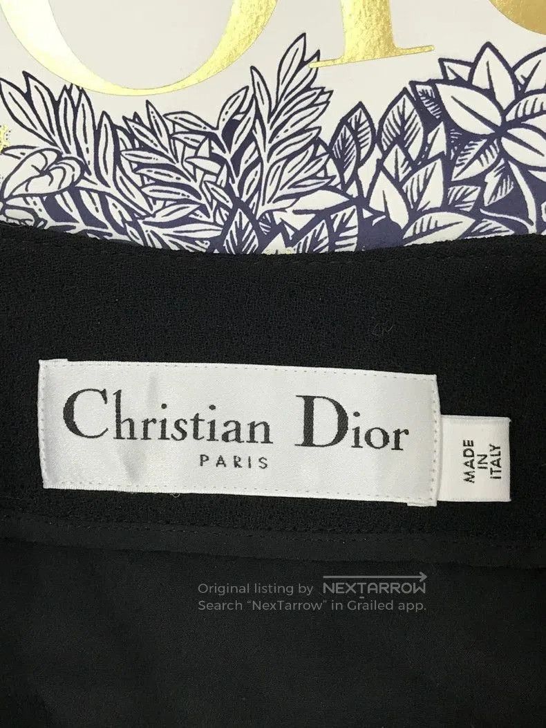 Dior Dior Black Wool Coat Dress. Size US S / EU 44-46 / 1 - 4 Thumbnail