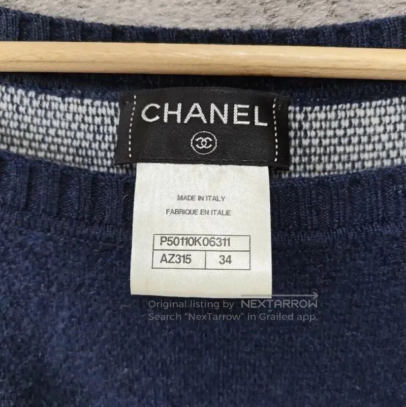 Chanel Chanel Navy Wool Lion Sweater . Size M / US 6-8 / IT 42-44 - 5 Thumbnail