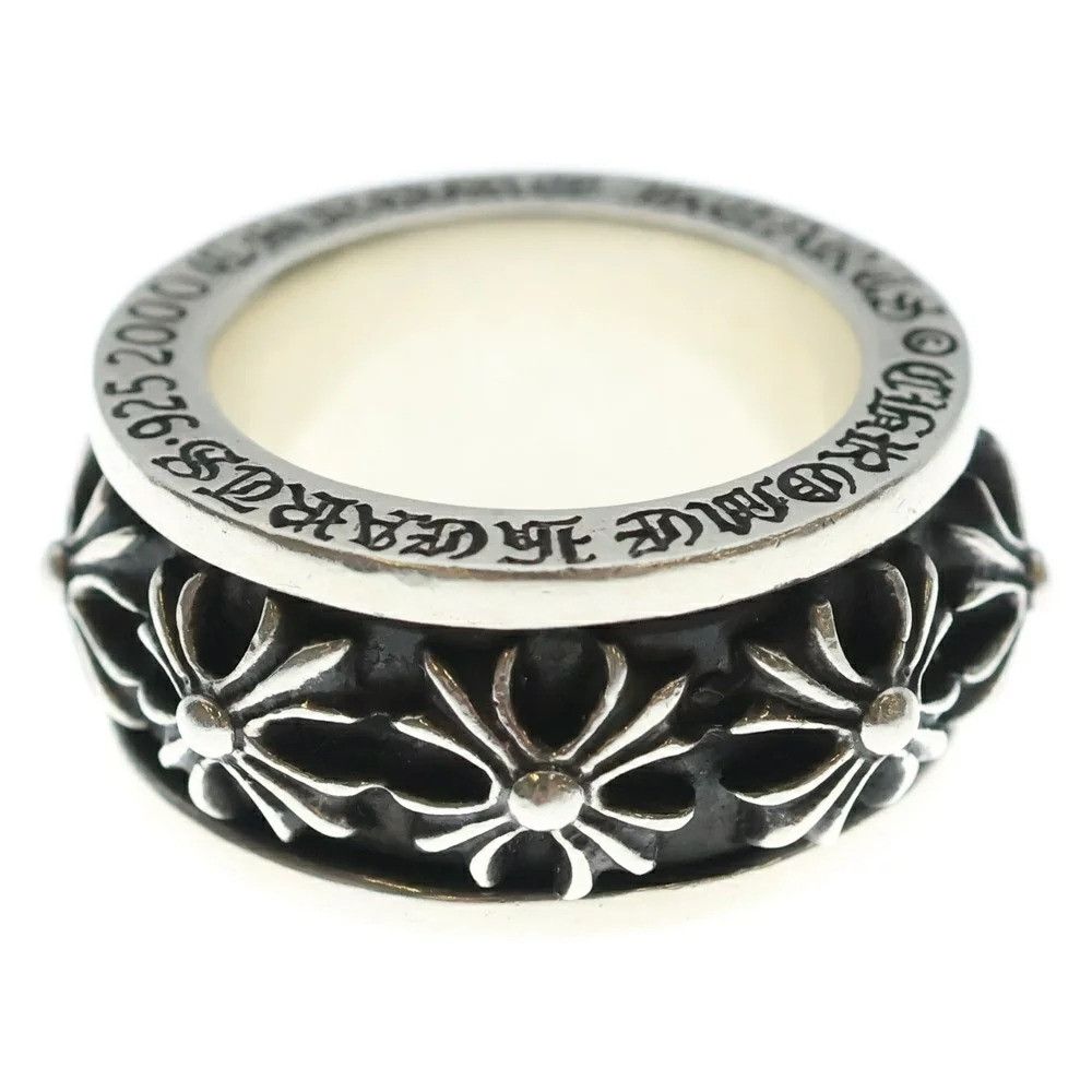 Chrome Hearts RARE! OFFER OK 🔥 9.5 CHROME HEARTS RING SPINNER CH X Size ONE SIZE - 2 Thumbnail