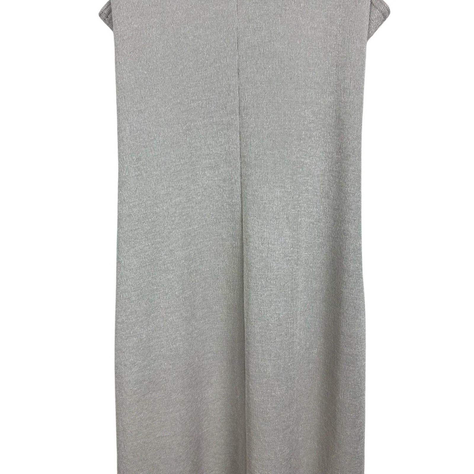 Other 90’s Scoop Neck Slip Midi Belted Chain Silver Dress Sz 8 Size M / US 6-8 / IT 42-44 - 11 Thumbnail
