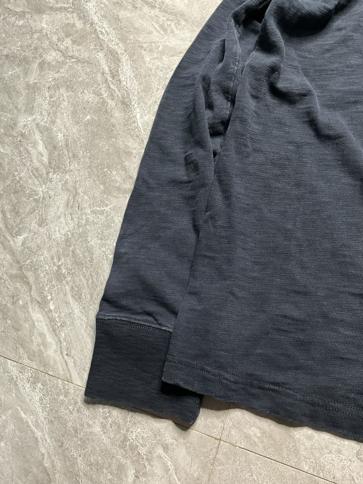 RRL Ralph Lauren RRL Indigo Dyed RRL 36 Logo Sweatshirt Size US L / EU 52-54 / 3 - 5 Thumbnail