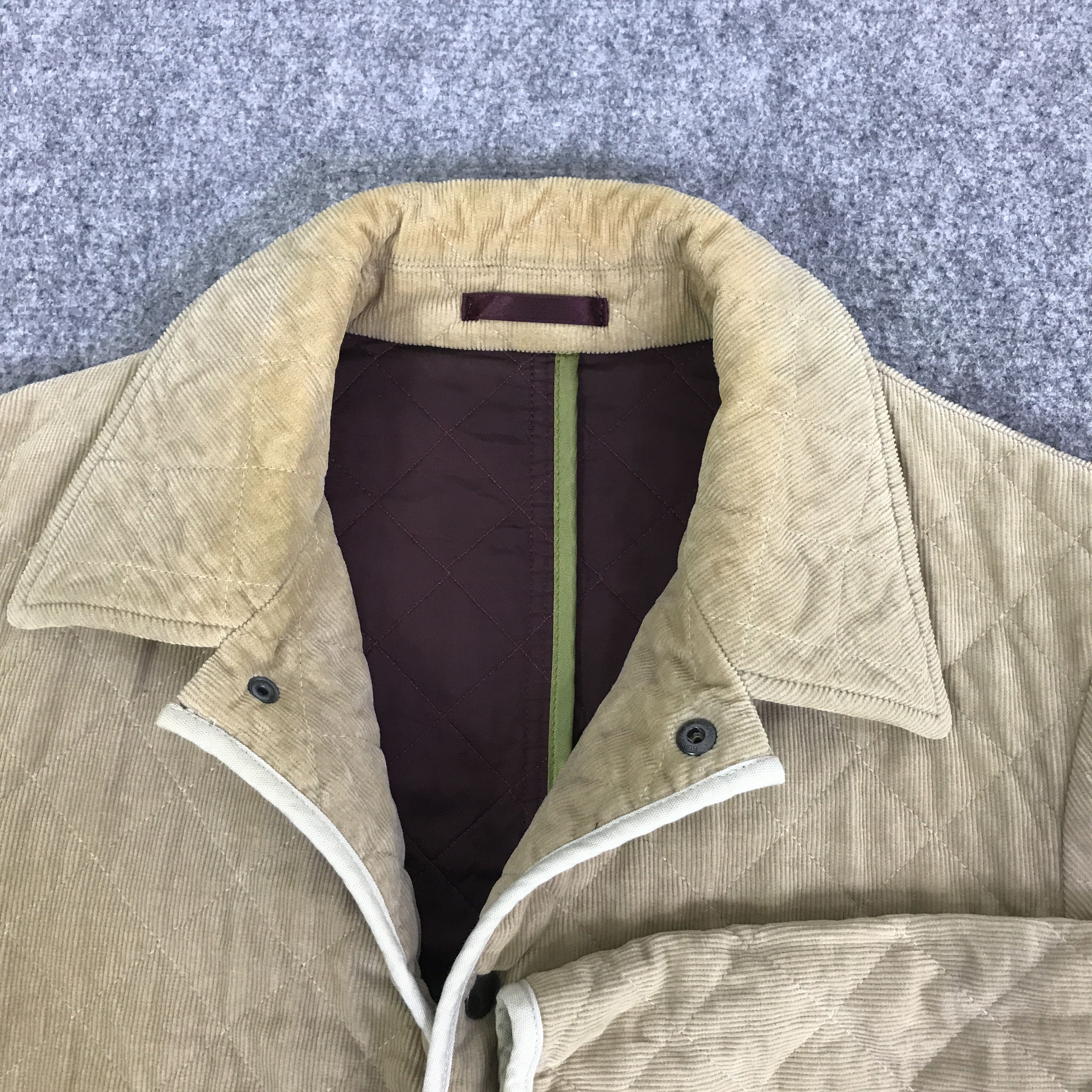 Paul Smith PAUL SMITH SNAP BUTTON CORDOURY JACKET K78B19 Size US M / EU 48-50 / 2 - 9 Thumbnail
