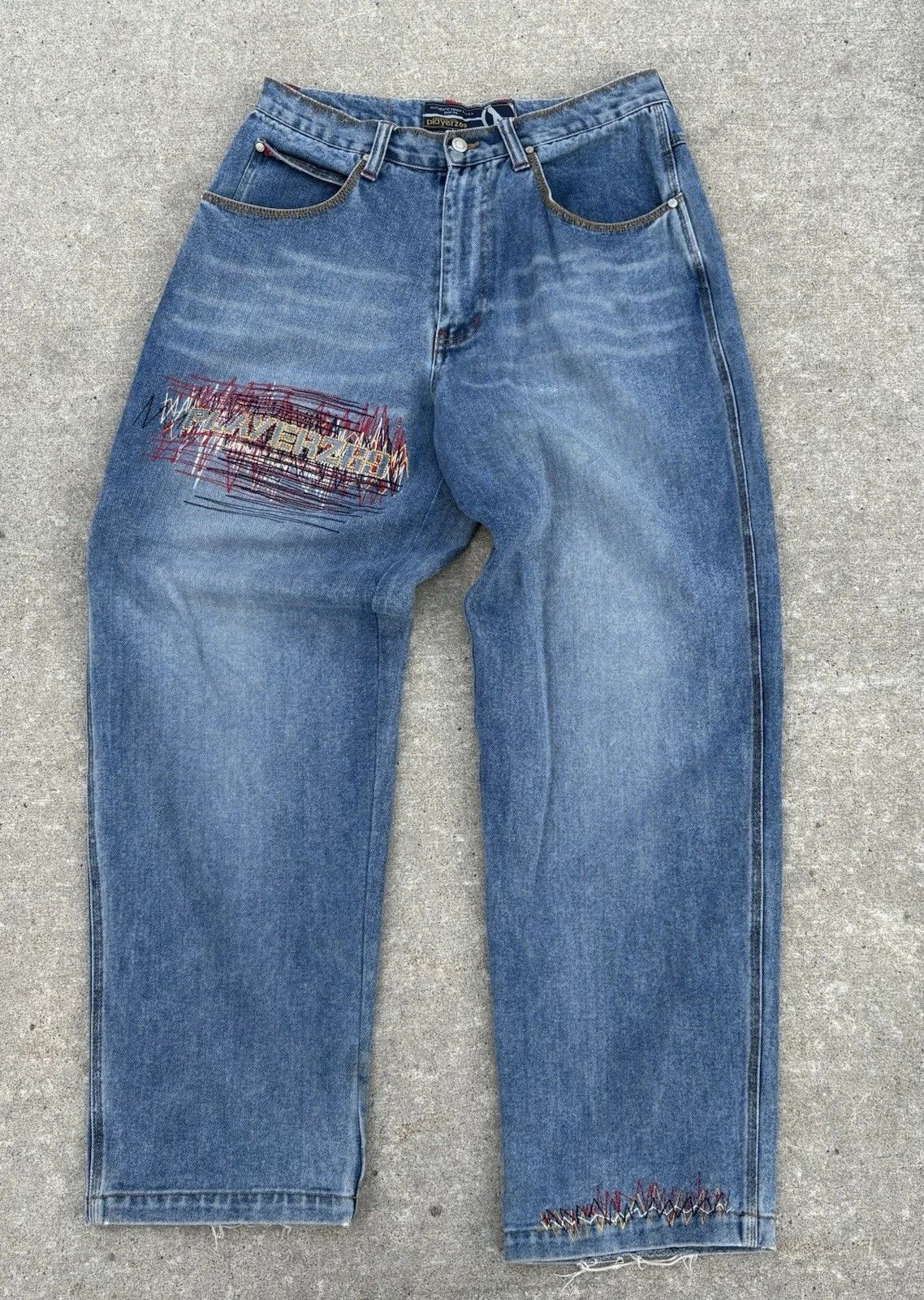 Other Playerz69 Y2k VIntage Mens Size 34 Baggy Fit Denim Jeans Size US 34 / EU 50 - 1 Thumbnail