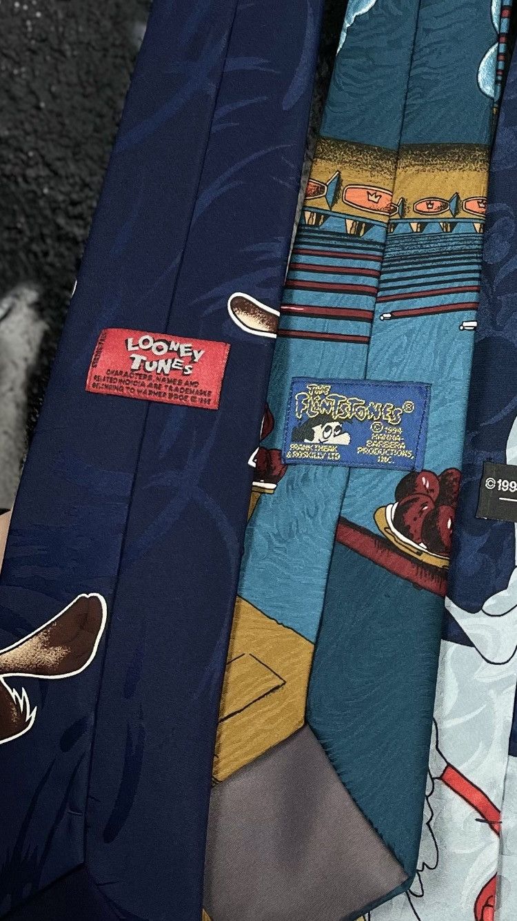 Vintage Vintage 90s Looney Tunes And Warner Bros. Lot Of 5 Ties Size ONE SIZE - 11 Thumbnail