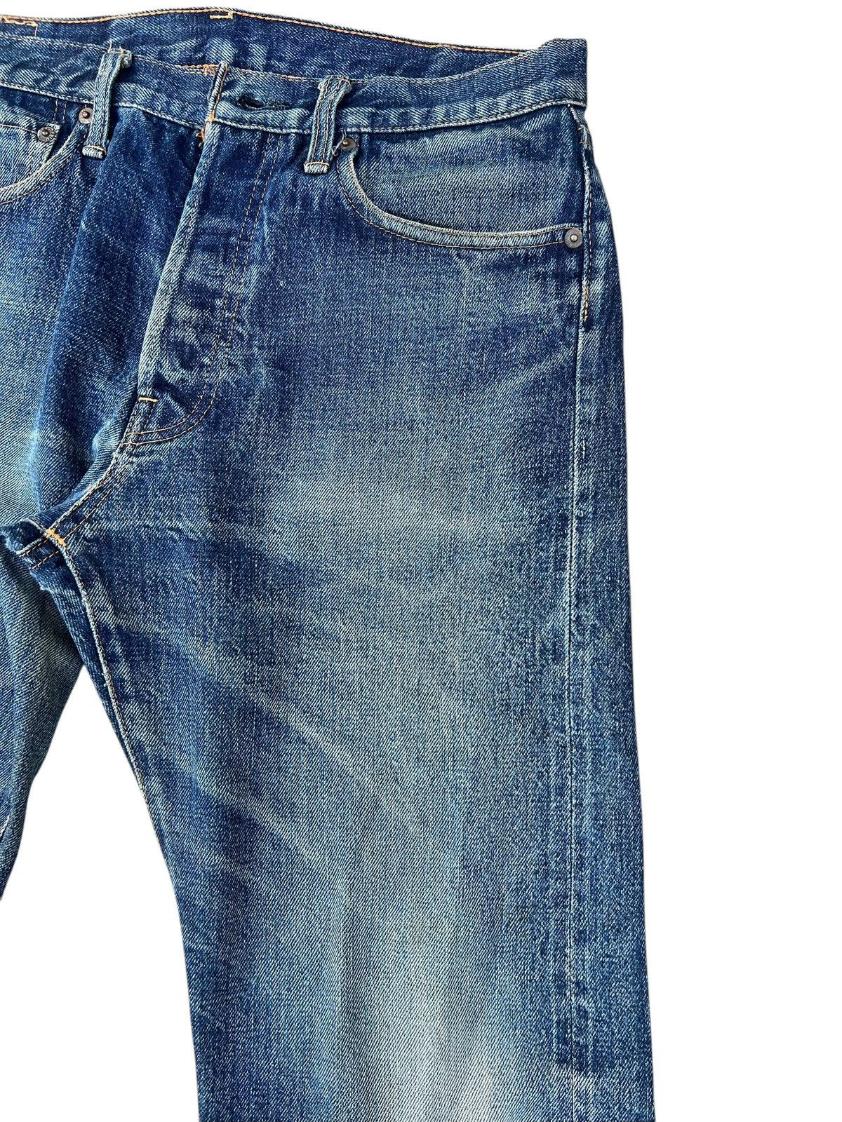 Denime Vintage DENIME Japan Dirty Mud Denim Selvedge Jeans Size US 31 - 11 Thumbnail