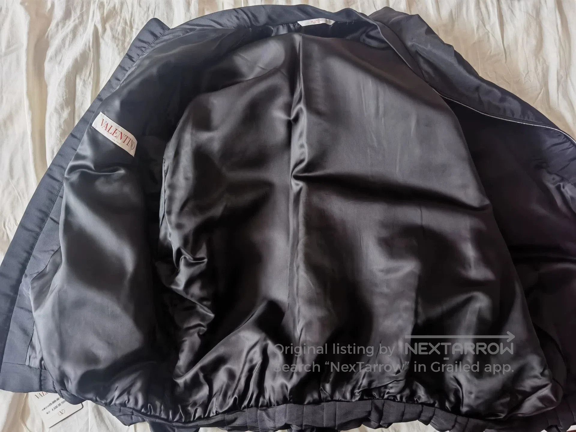 Valentino Valentino Silk Outerwear Jacket. Size US XL / EU 56 / 4 - 2 Thumbnail