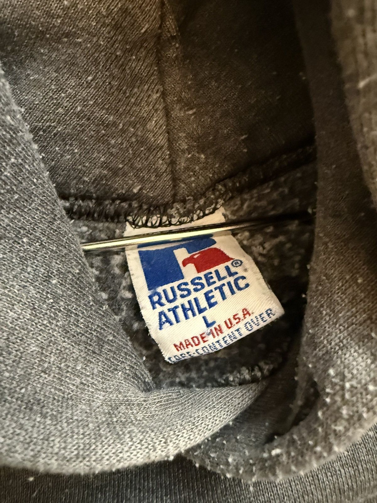 Russell Athletic 90s Faded vintage Russel hoodie usa Size US L / EU 52-54 / 3 - 5 Thumbnail