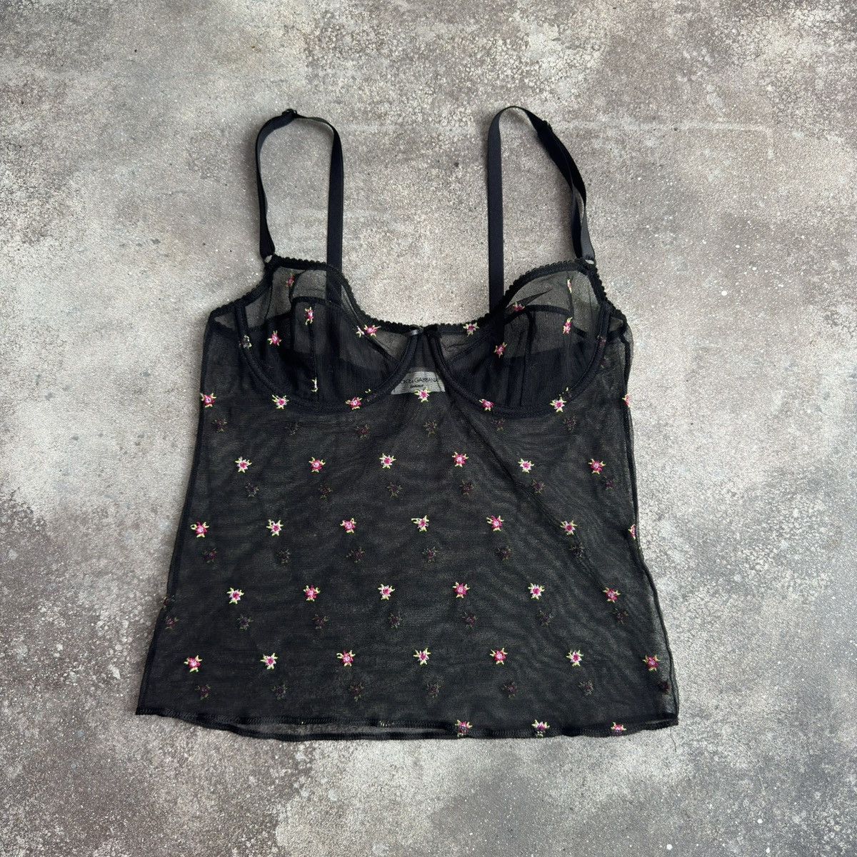 Dolce & Gabbana Dolce & Gabbana Vintage Amazing Mesh Tank Top Size M / US 6-8 / IT 42-44 - 1 Thumbnail