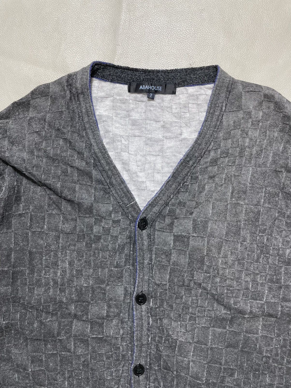 Issey Miyake Stonewash Cardigan Patchwork style Size US S / EU 44-46 / 1 - 2 Thumbnail