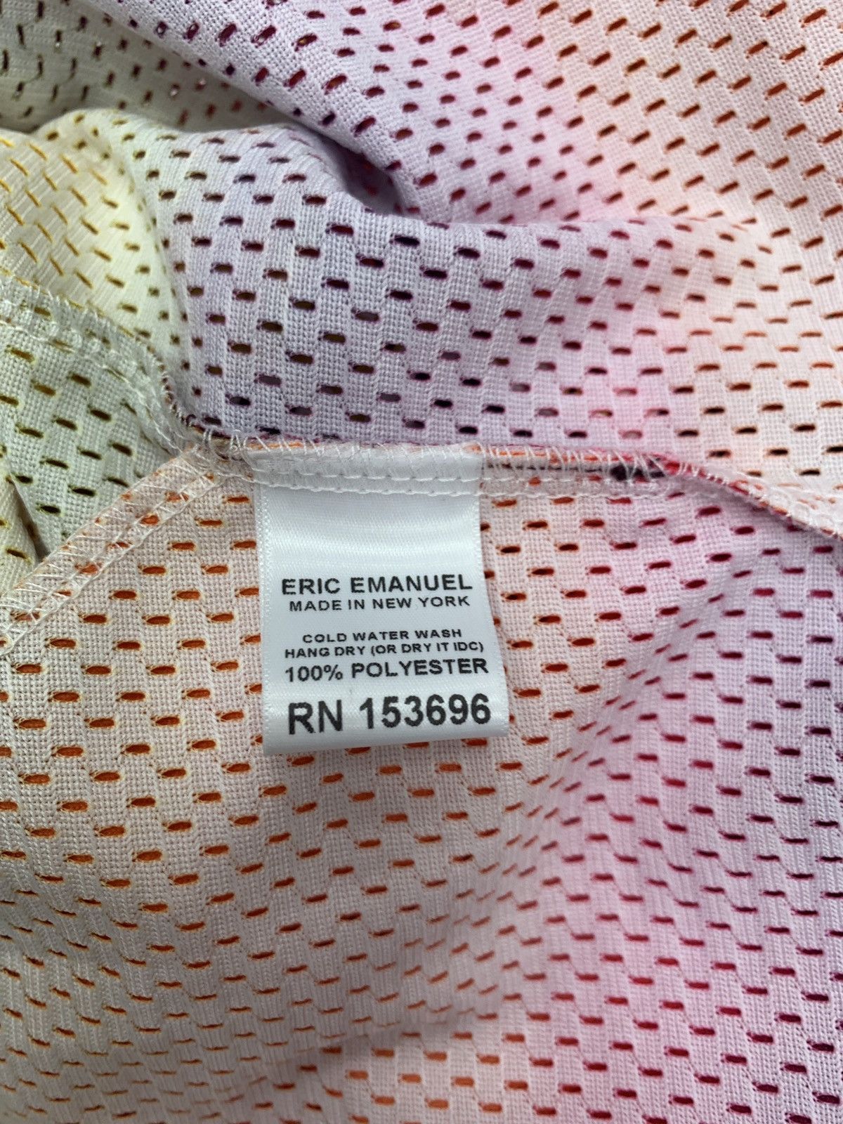 Eric Emanuel Eric Emanuel EE Short "Yellow/Red Stripe" Size US 32 / EU 48 - 4 Thumbnail