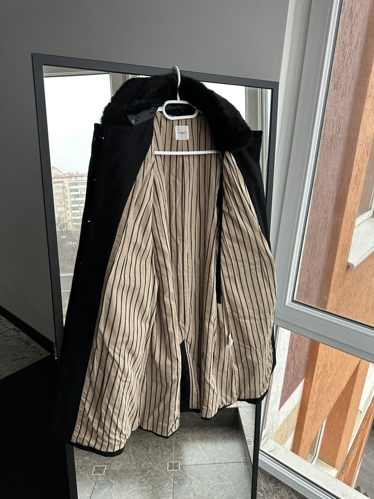 Other Vintage Pou Dou Dou Japanese Wool Coat Fur Collar Sz M Size M / US 6-8 / IT 42-44 - 7 Thumbnail