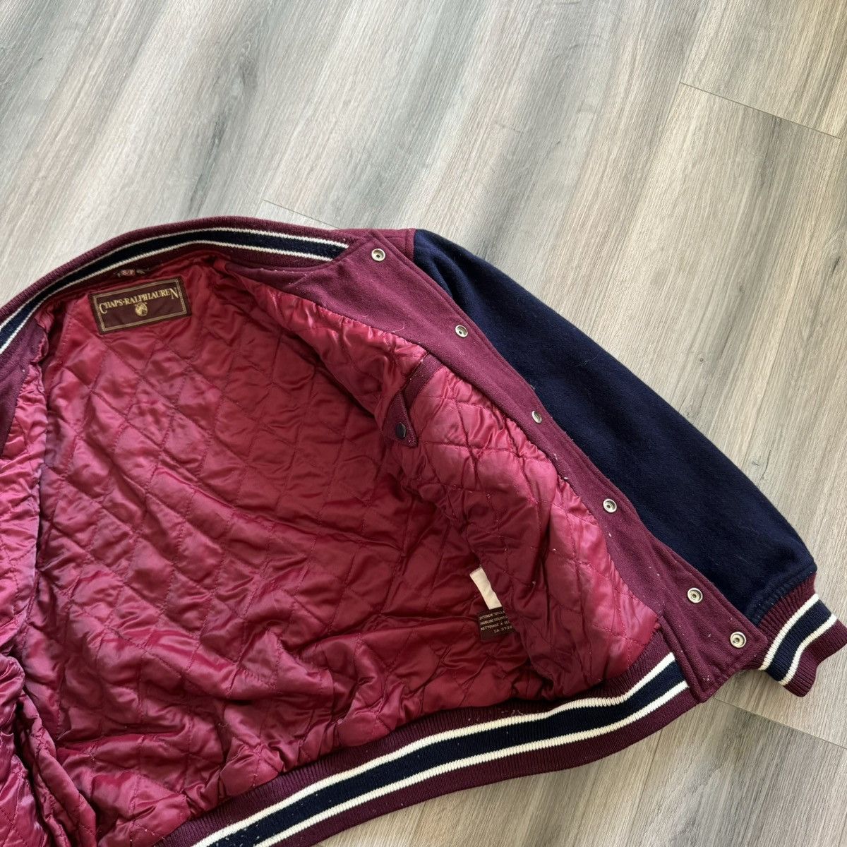 Chaps Ralph Lauren × Polo Ralph Lauren × Vintage Vintage chaps Ralph Lauren varsity bomber jacket Size US S / EU 44-46 / 1 - 6 Thumbnail