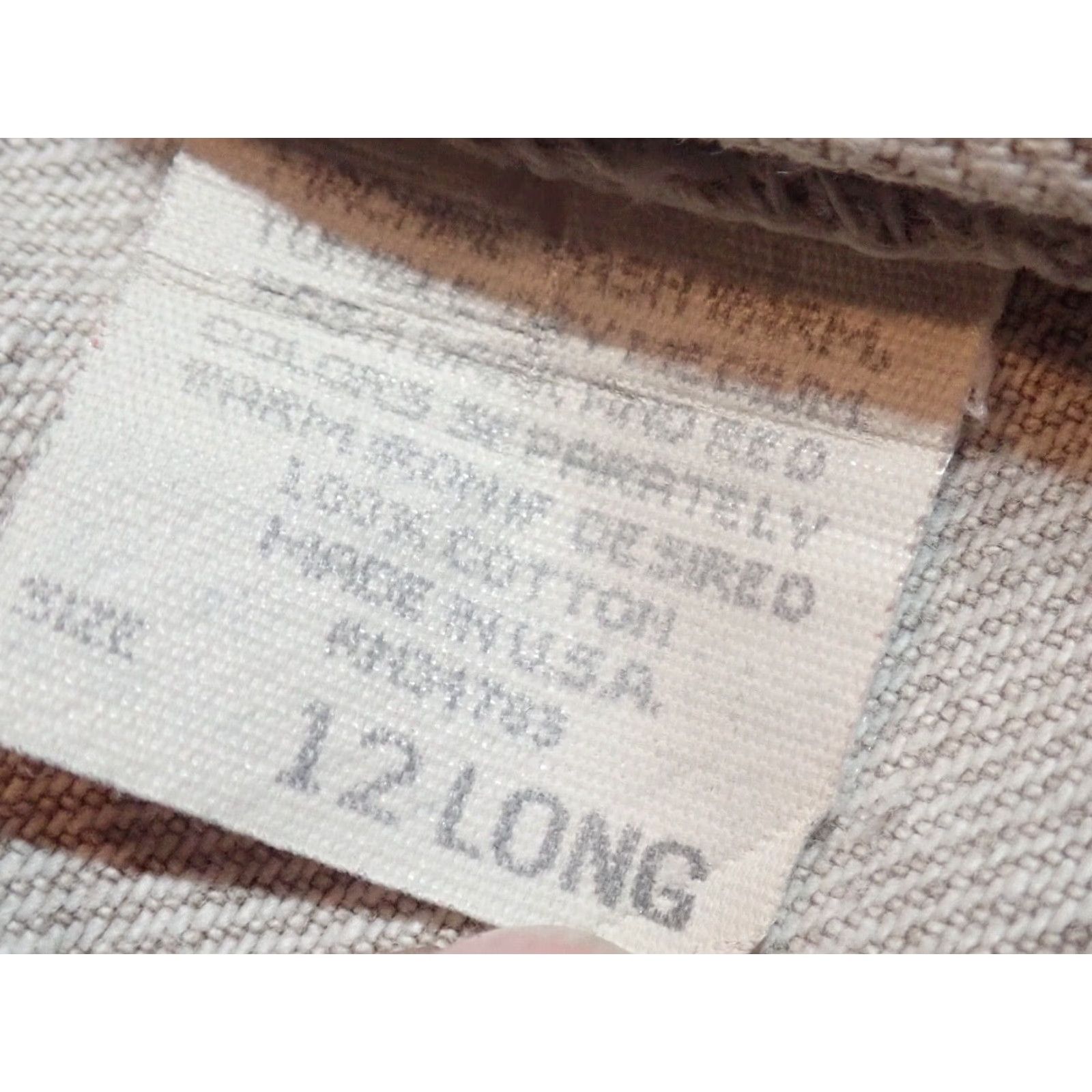 Lee Vintage Lee Women's High Waist Tapered Leg Jeans Size 12 Long Denim Made in USA Brown Size 29" - 3 Thumbnail
