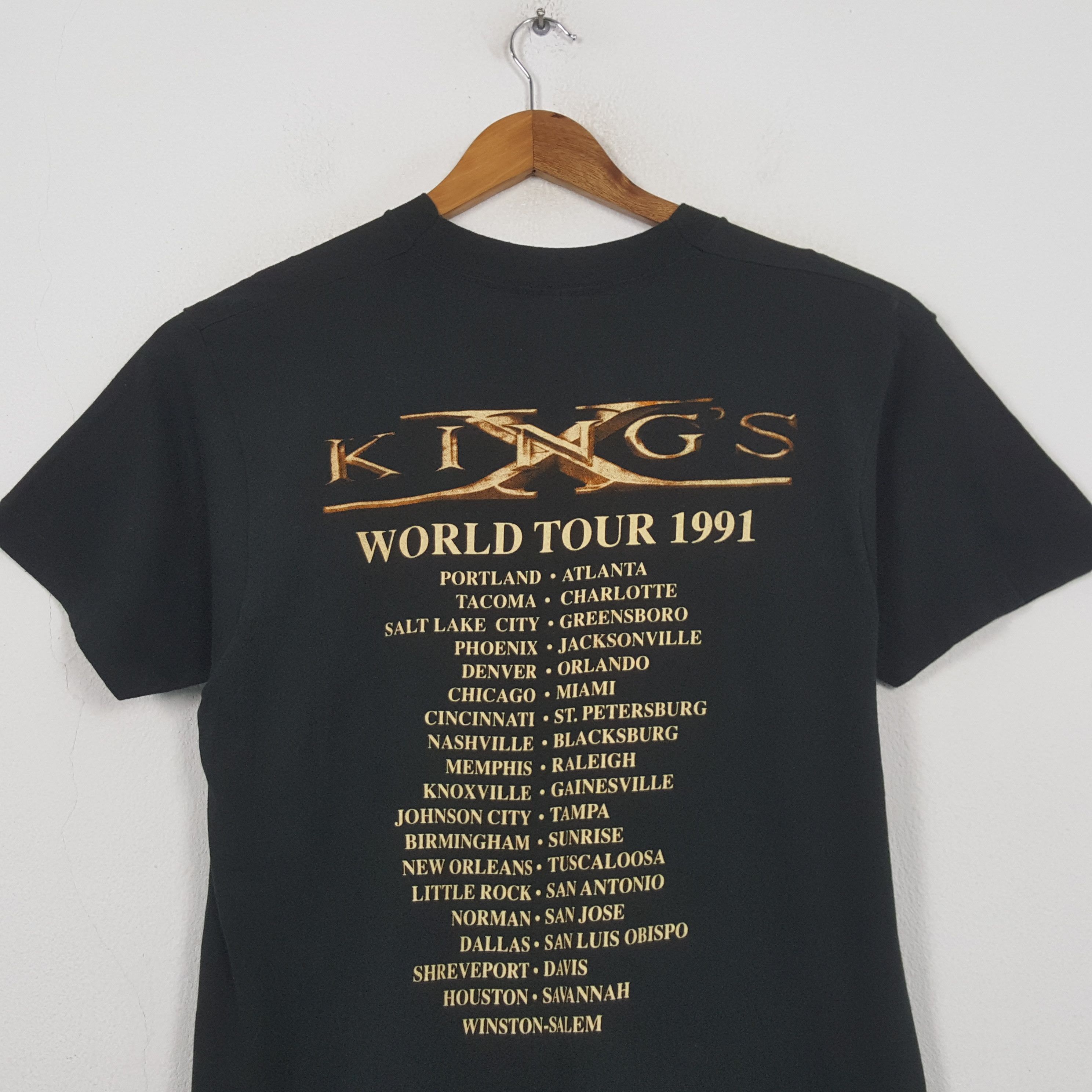 Band Tees Vintage King's X us Rock Band Faith Hope Love T-shirt RR1 Size US M / EU 48-50 / 2 - 4 Thumbnail