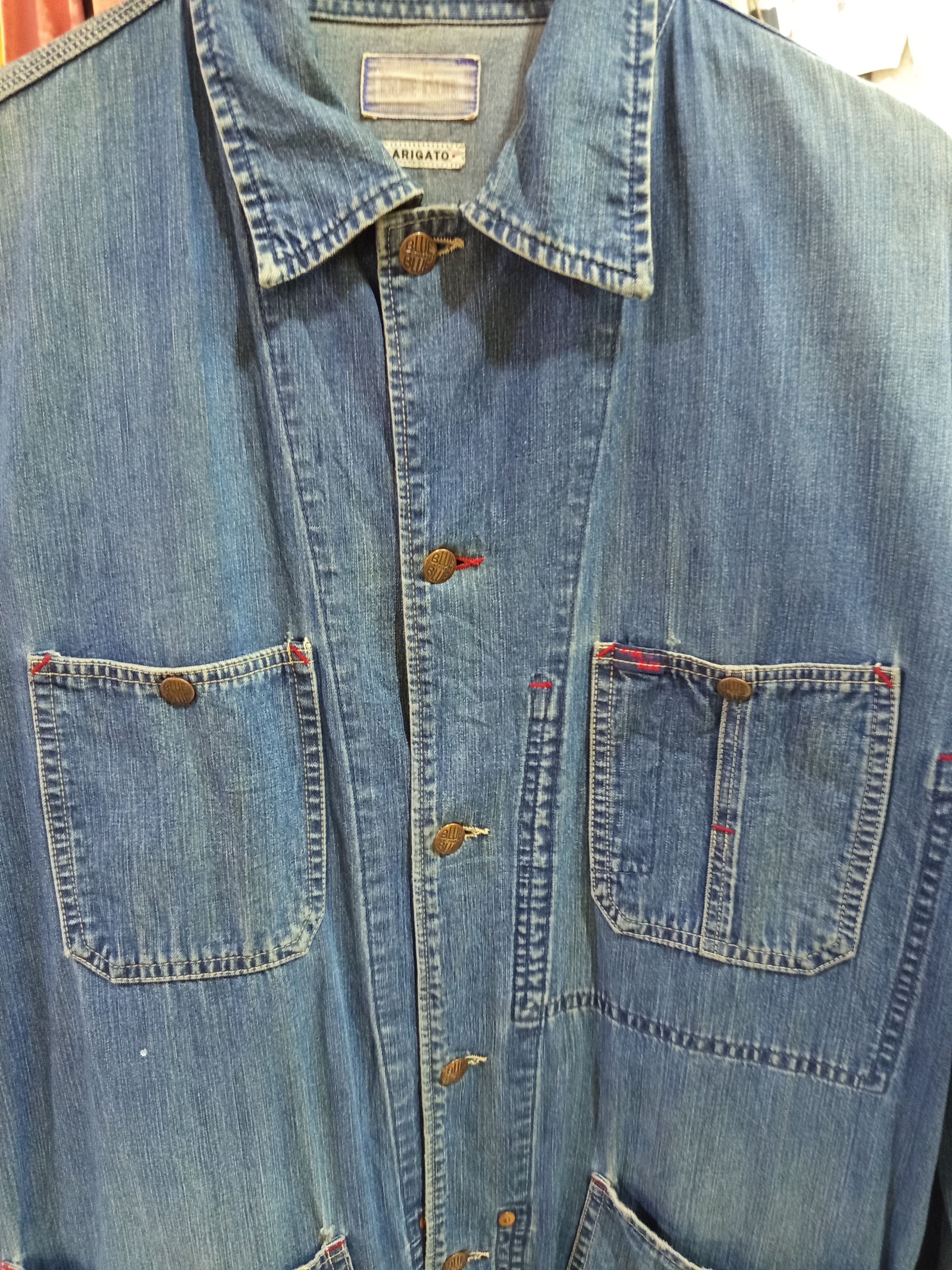 Blue Blue Japan Blue Blue Arigato Chore Jacket Size US XL / EU 56 / 4 - 14 Thumbnail