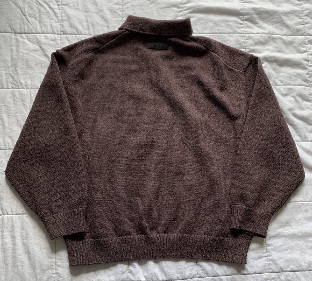 Essentials Fear of God Essentials Knit LS Polo Size US M / EU 48-50 / 2 - 2 Thumbnail