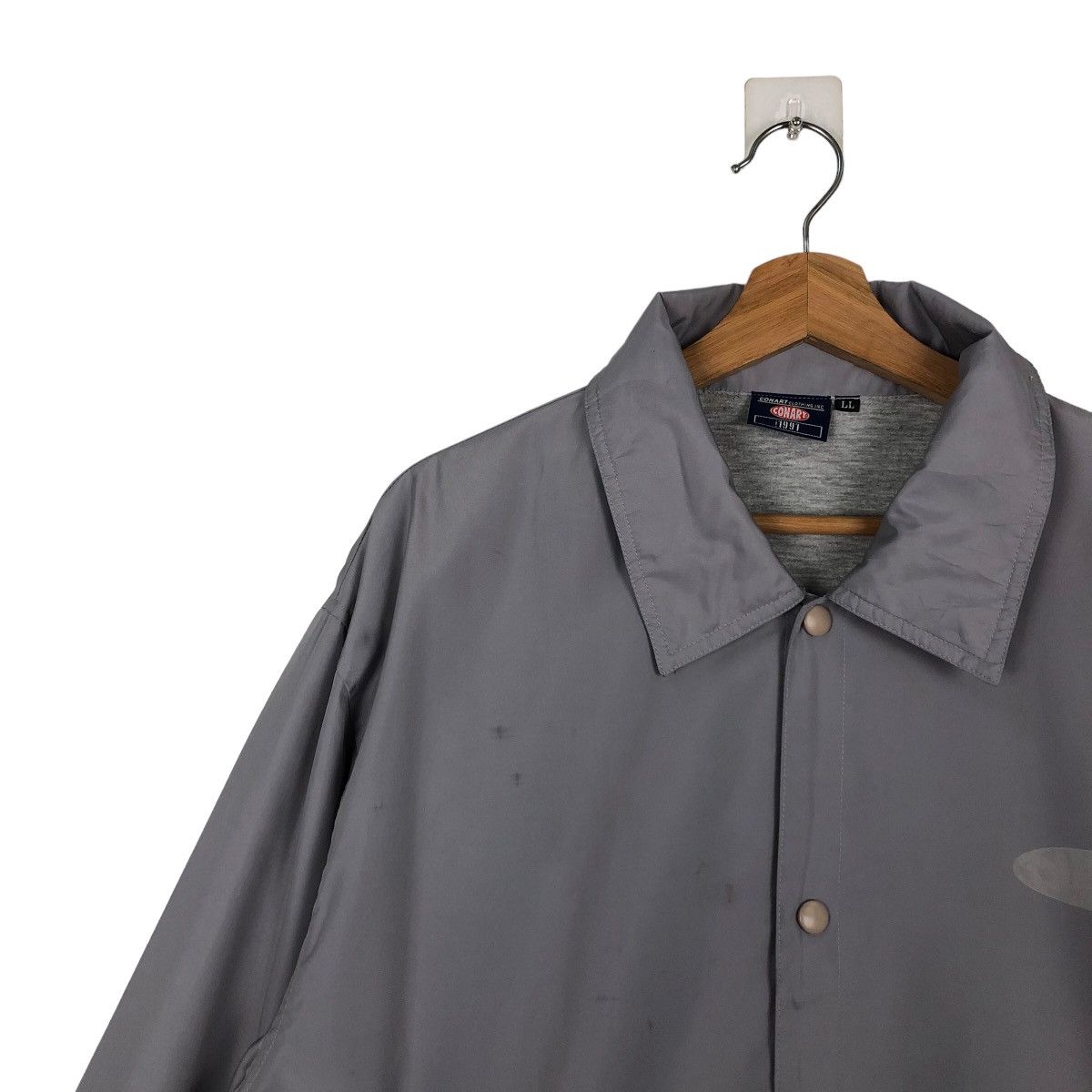 Japanese Brand 🔥90’s VINTAGE SURVIVAL COACH JACKET CONART BIG LOGO Size US L / EU 52-54 / 3 - 6 Thumbnail