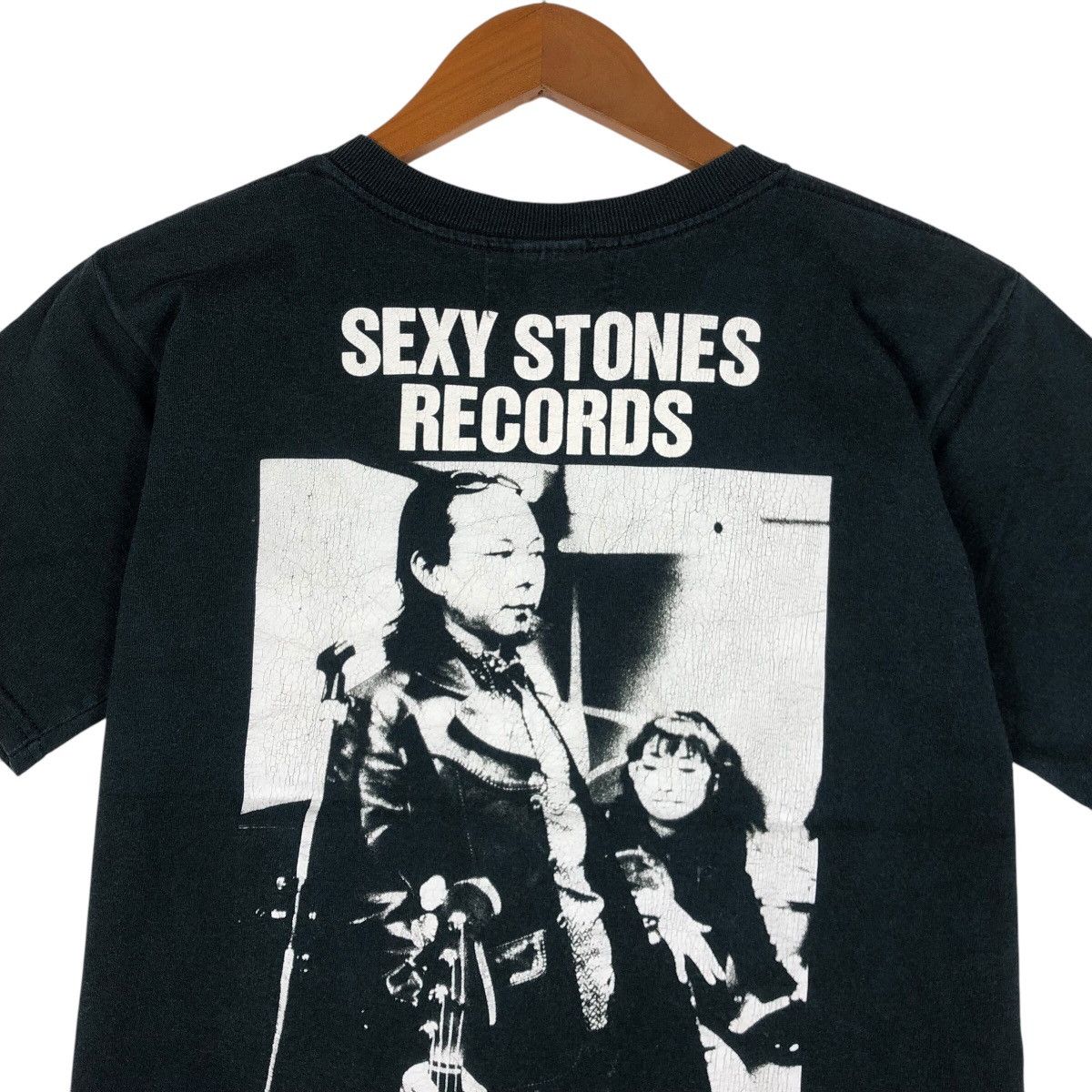 Vintage SHERBETS Sexy Stones Records Band Album T-Shirt Size US S / EU 44-46 / 1 - 5 Thumbnail