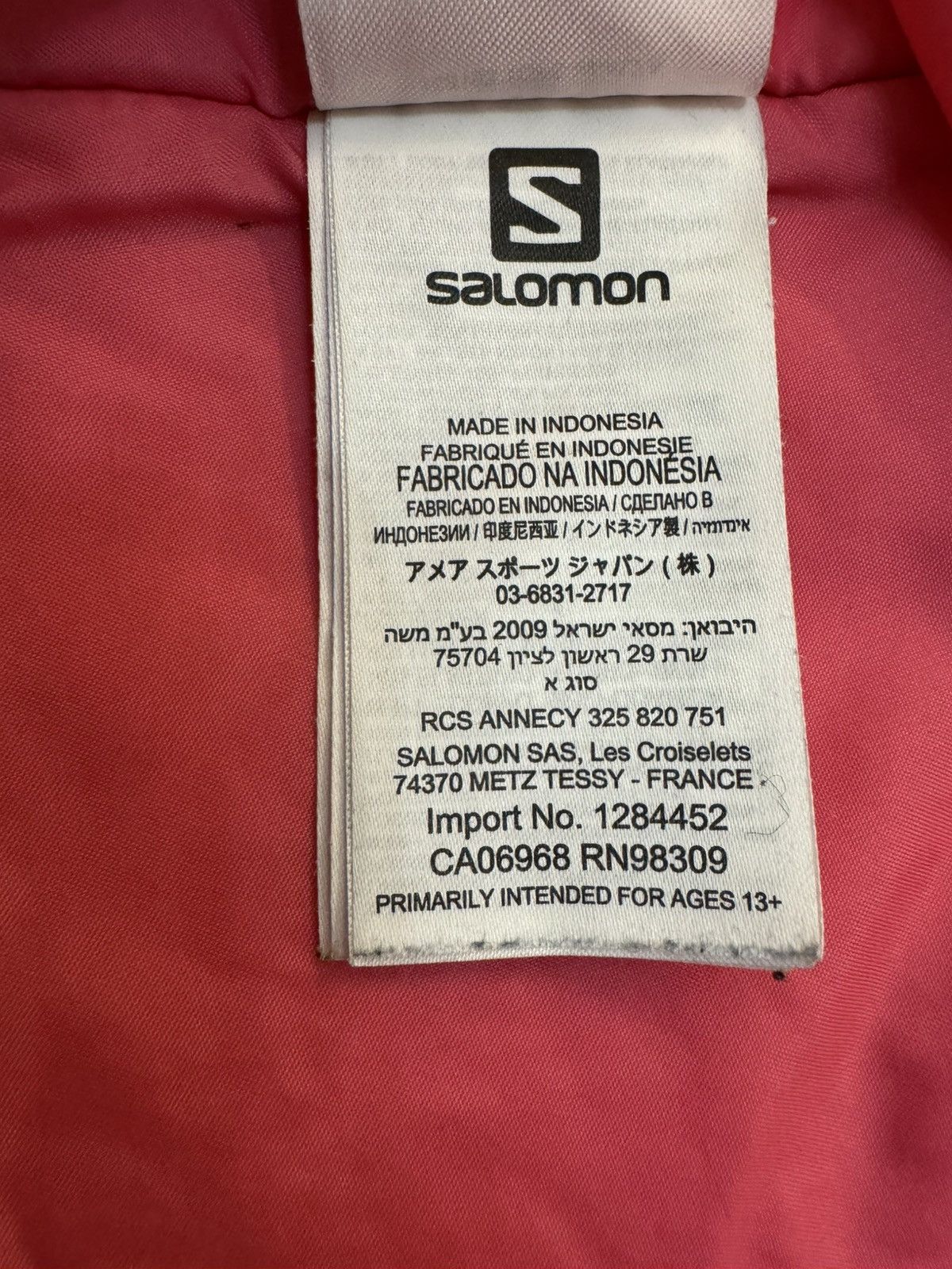 Salomon Salomon Advanced Dry Skin Ski Jacket Insulated size XL Size XL / US 12-14 / IT 48-50 - 15 Thumbnail