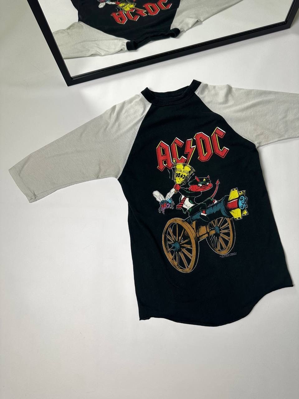 Band Tees × Vintage Rare Vintage 1990 AC DC Rock&Roll Hell’s Bells Tour Tee Size US M / EU 48-50 / 2 - 5 Thumbnail