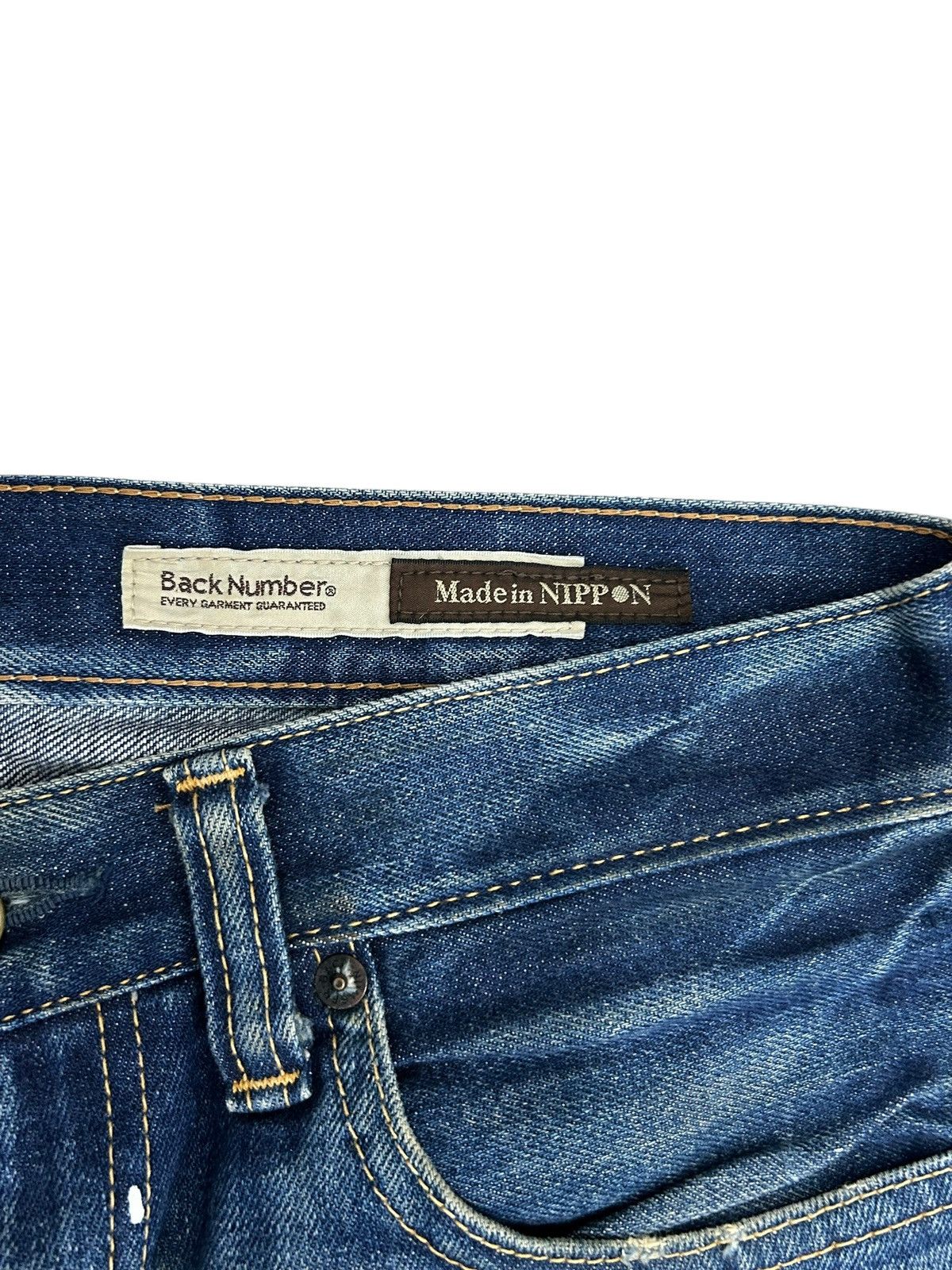 Japanese Brand × Vintage Nippon Japan Made Jean Statement Pants Splatter Painter Size US 31 - 10 Thumbnail