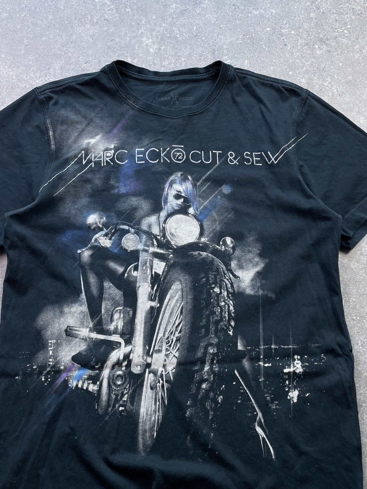 Marc Ecko Rare Marc Ecko Unltd y2k Affliction Style T Shirt Size US M / EU 48-50 / 2 - 2 Thumbnail
