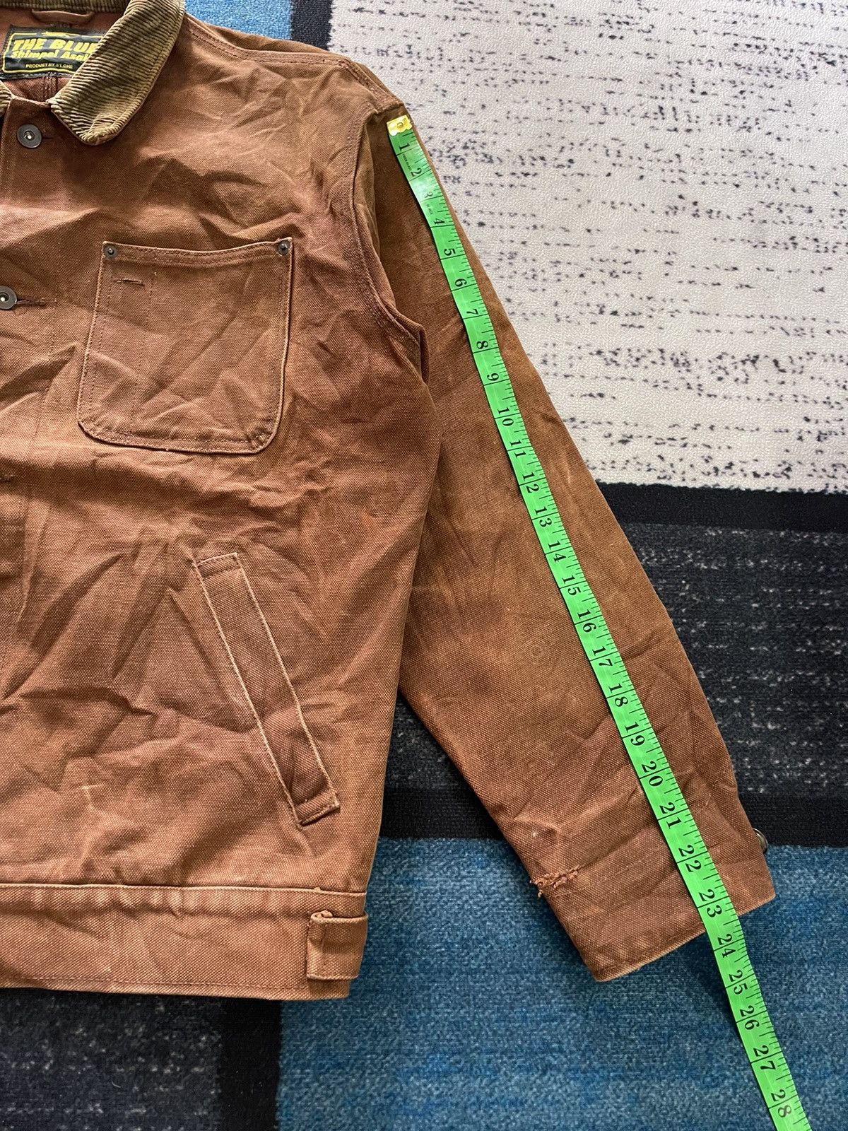Japanese Brand Vintage The Blue Persimmon Tannin Jacket Size US L / EU 52-54 / 3 - 20 Thumbnail