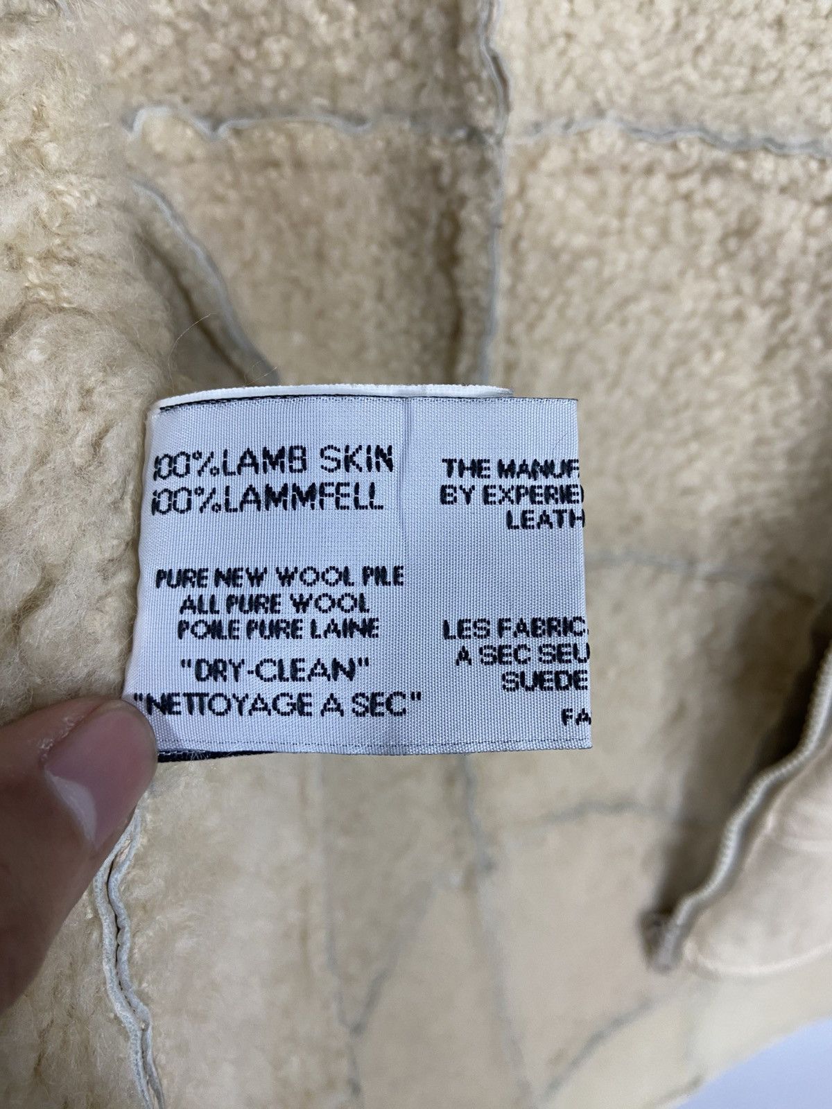 Leather × Vintage VINTAGE BONZ ORIGINAL LAMB SHEARLING VEST Size US XS / EU 42 / 0 - 9 Thumbnail