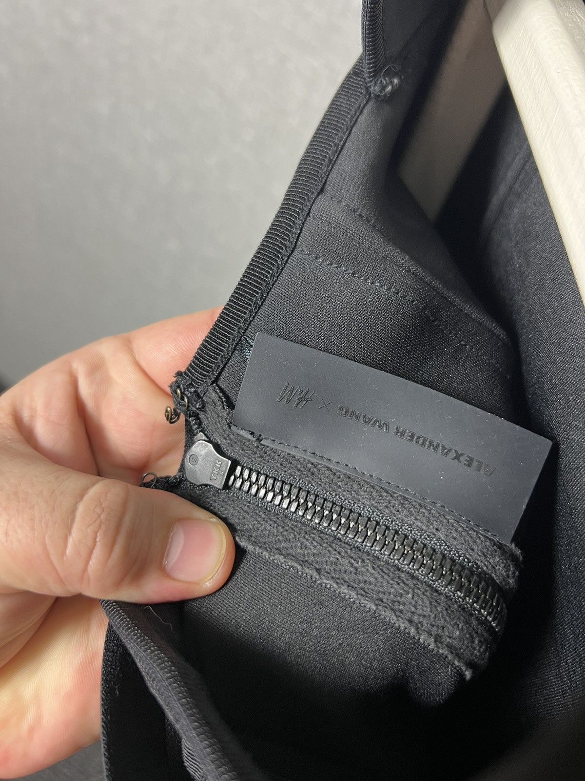 Alexander Wang ALEXANDER WANG x H&M Black Scuba Neoprene Dress Size 8 Size M / US 6-8 / IT 42-44 - 19 Thumbnail