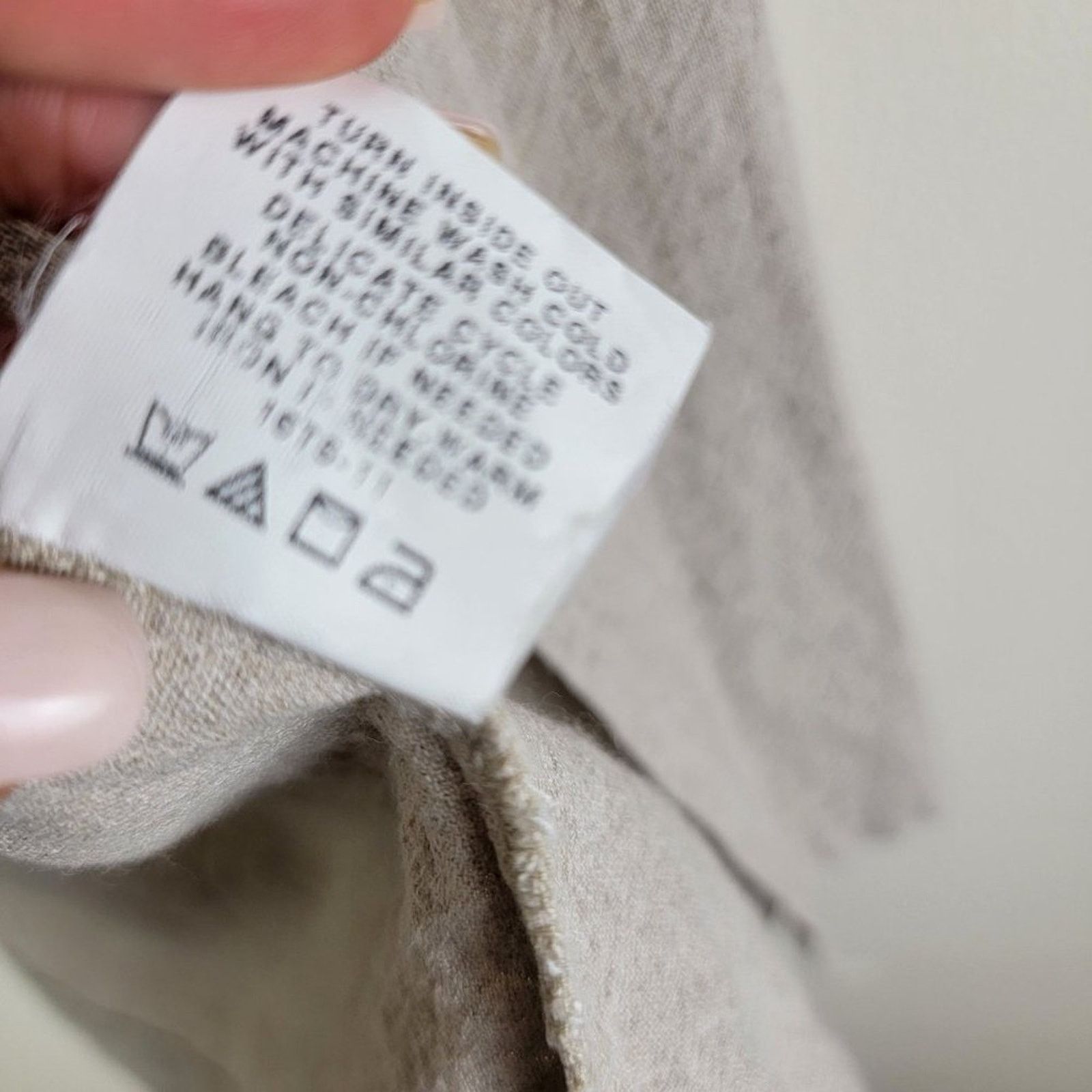 Orvis Orvis Womens Performance Crinkled Linen Open Cardigan Size L / US 10 / IT 46 - 4 Thumbnail