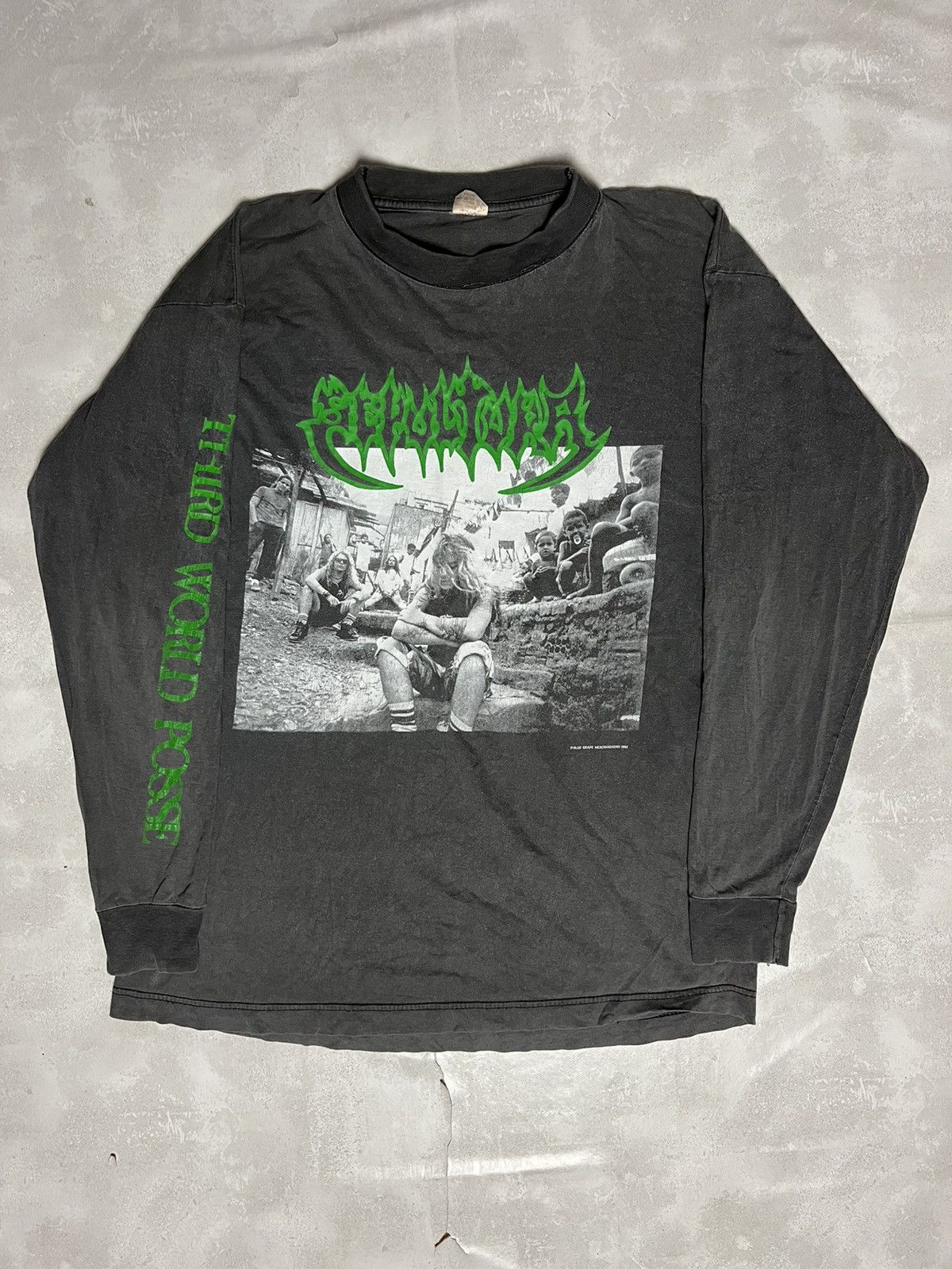 Band Tees 🦂Vintage🦂 Sepultura 1992 Third World Posse Long Size US XL / EU 56 / 4 - 1 Thumbnail