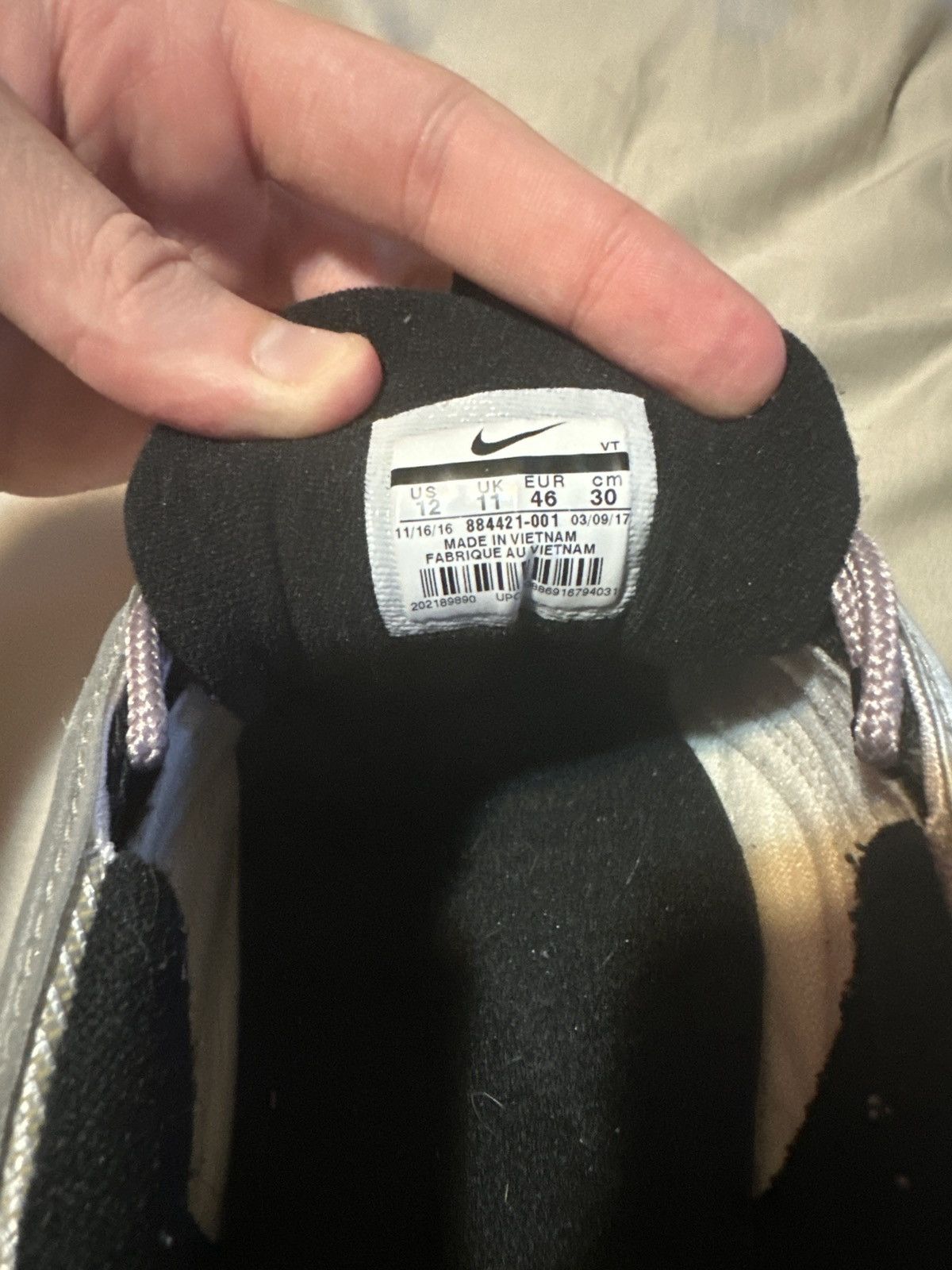 Nike Air max 97 silver bullet size 12 Size US 12 / EU 45 - 6 Thumbnail