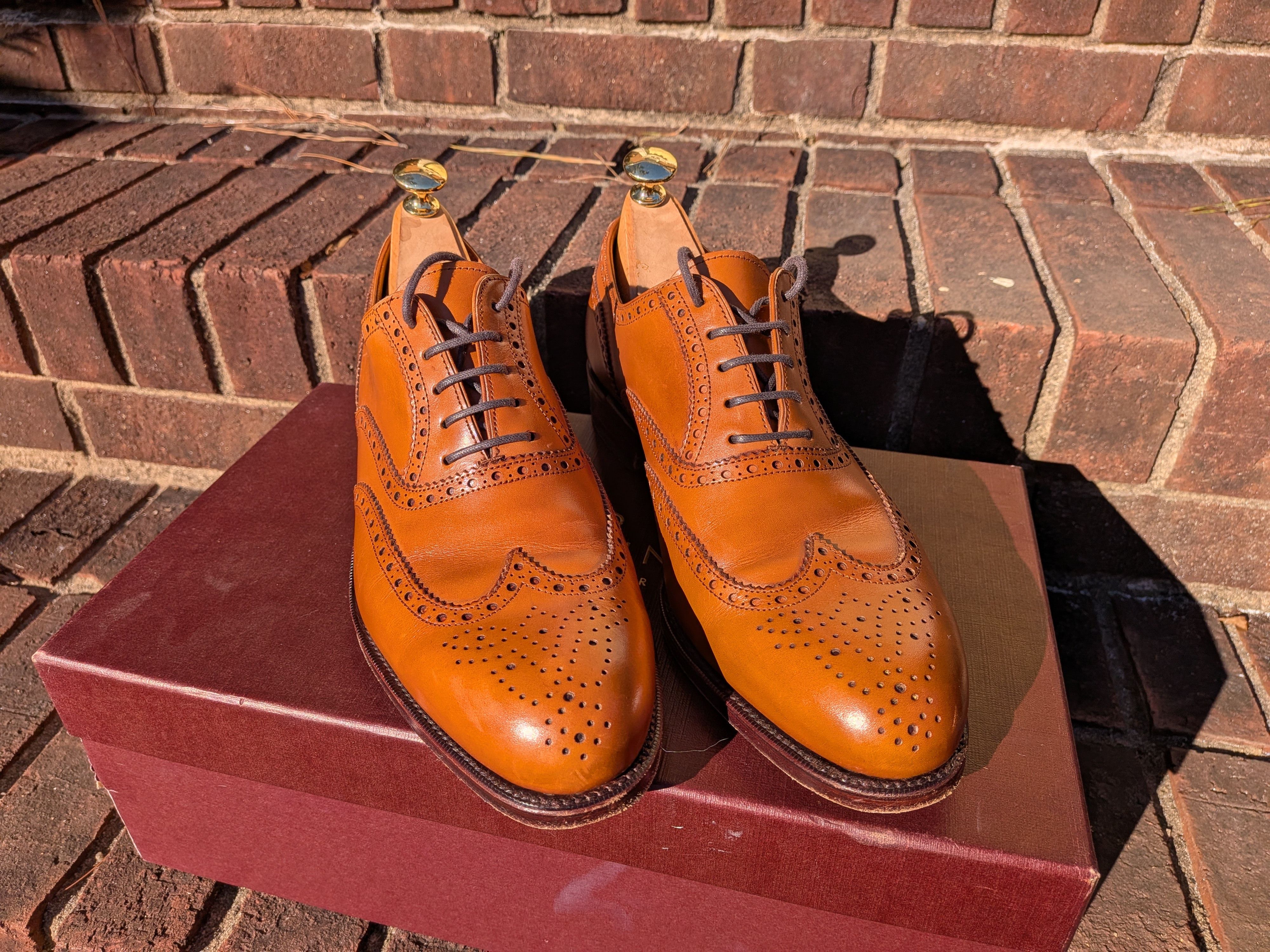 Carmina Carmina Wingtip Oxfords Size US 8 / EU 41 - 1 Thumbnail