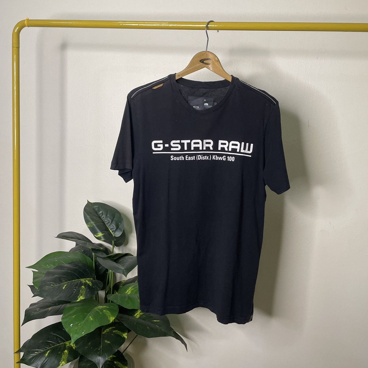 G-Star G Star Raw Black T Shirt Size US M / EU 48-50 / 2 - 1 Thumbnail