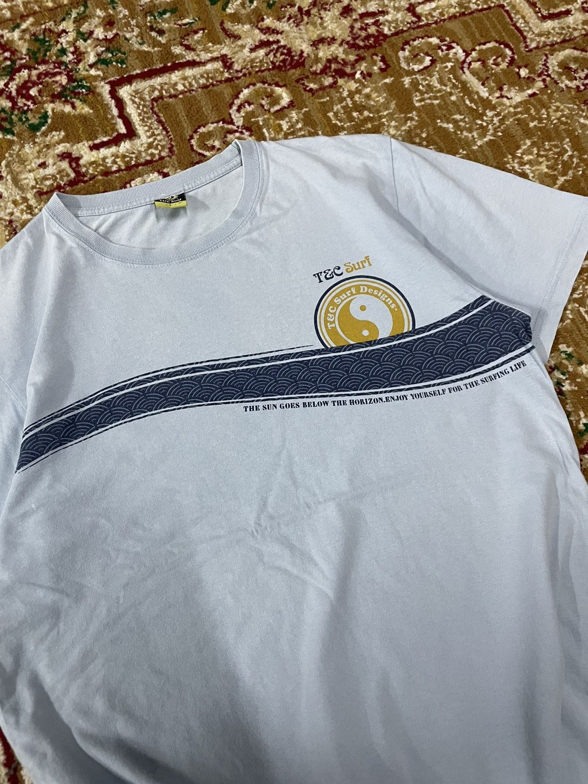 Japanese Brand vintage T&C Surf Designs Hawaii Pearl City Size US L / EU 52-54 / 3 - 4 Thumbnail