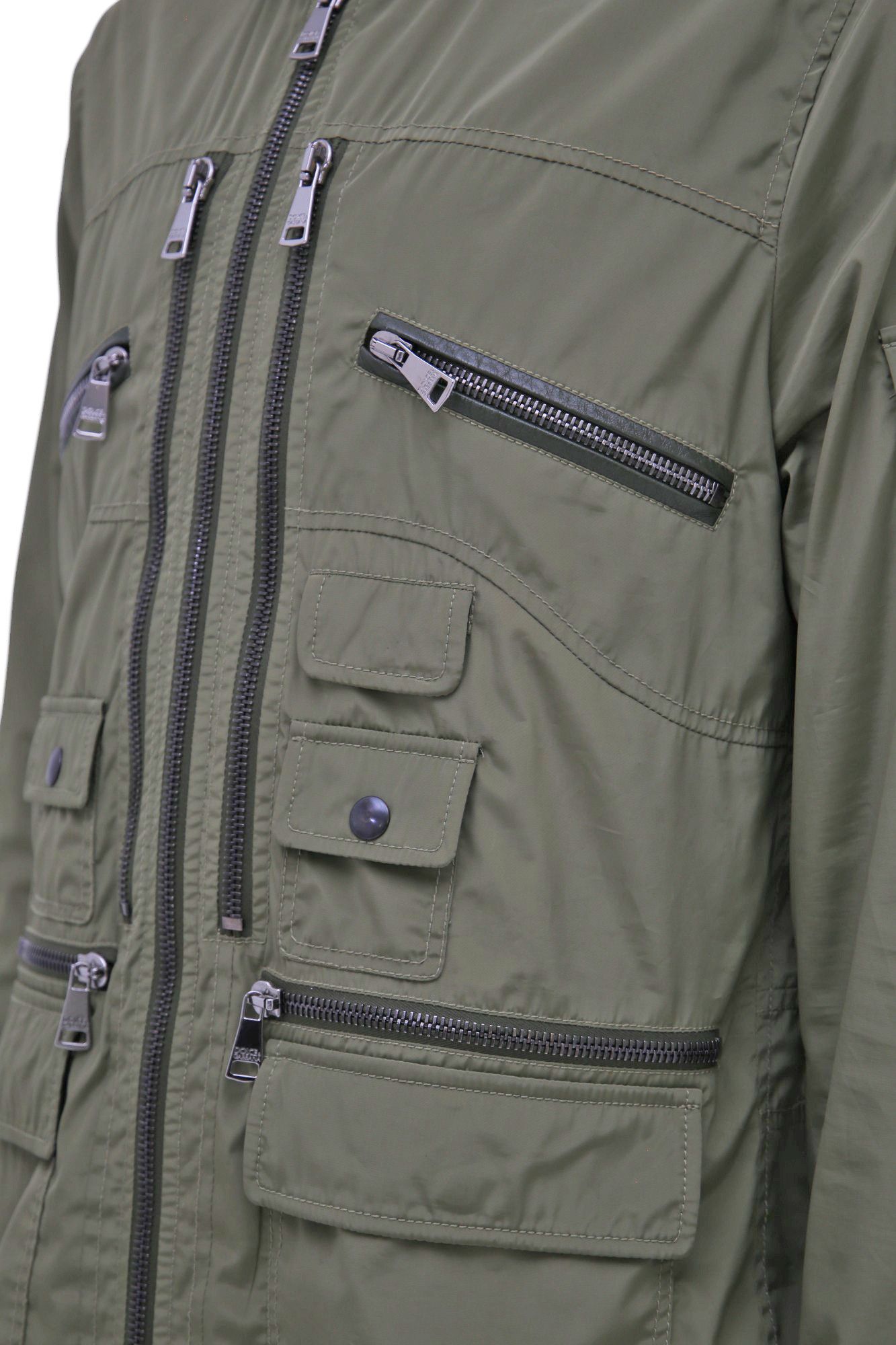 Dolce & Gabbana Early 00's Multizip Military Jacket Size US XL / EU 56 / 4 - 7 Thumbnail