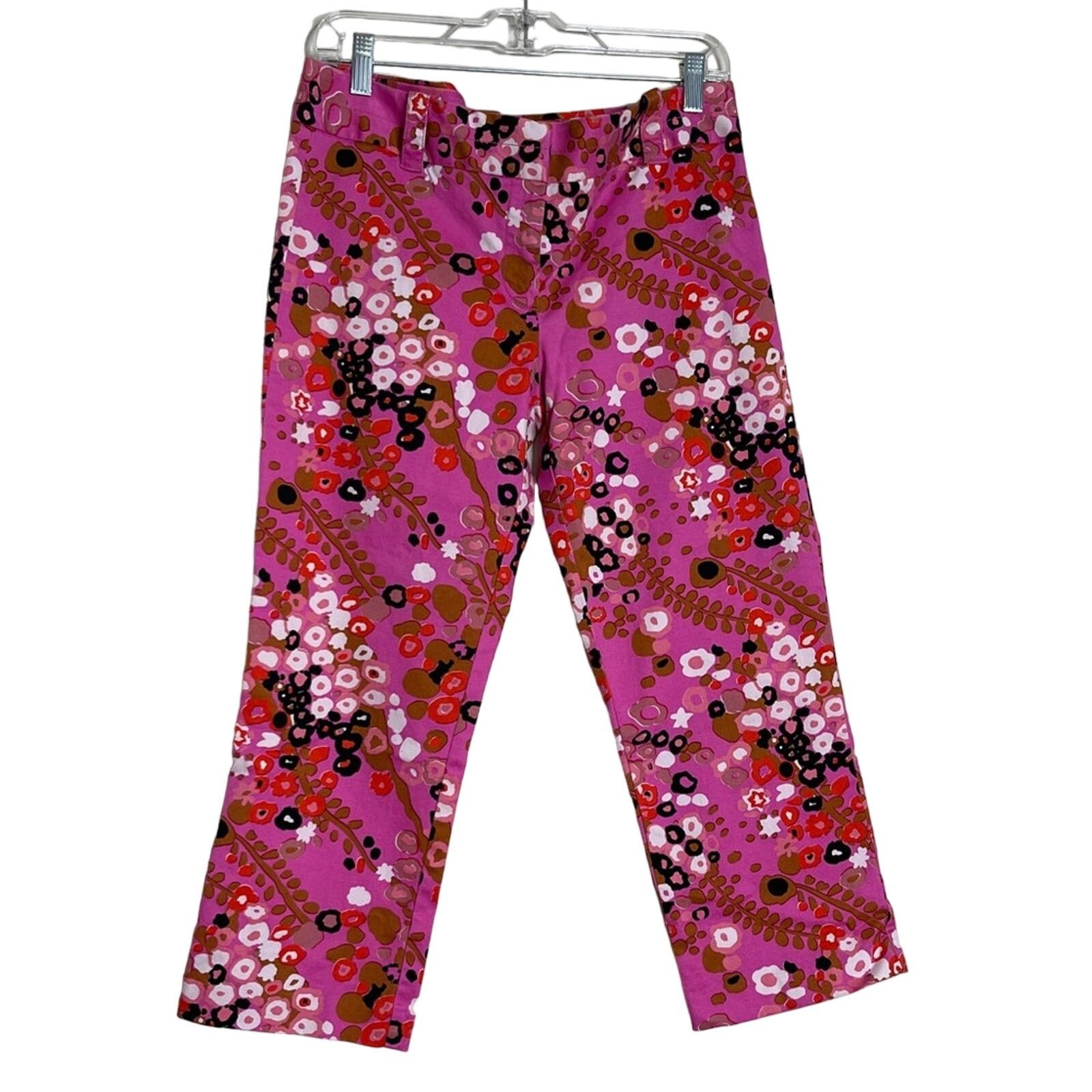 J.Crew J. Crew Stretch City Fit Chino Cafe Capris Cropped Pants Size 34" / US 12 / IT 48 - 2 Thumbnail