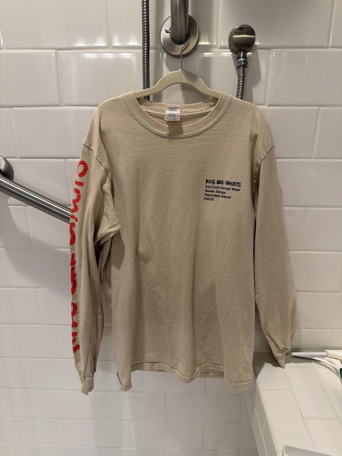 Kanye West Kanye West Kids See Ghosts Long Sleeve T, Mens S Size US S / EU 44-46 / 1 - 1 Thumbnail