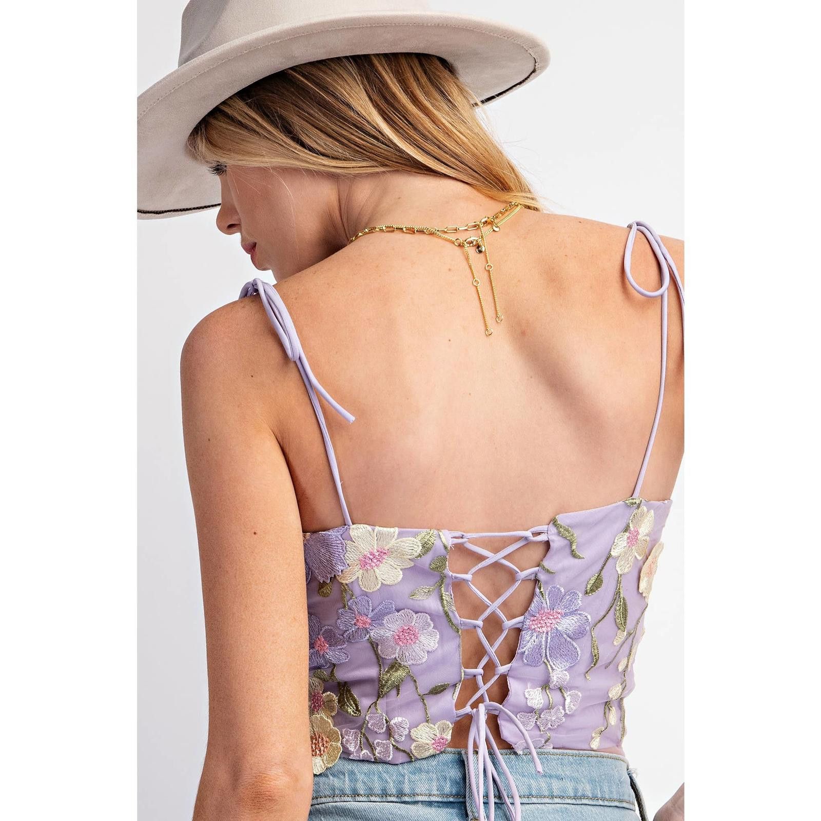 Other 3D Flower Embroidery Tank Top Size S / US 4 / IT 40 - 9 Thumbnail