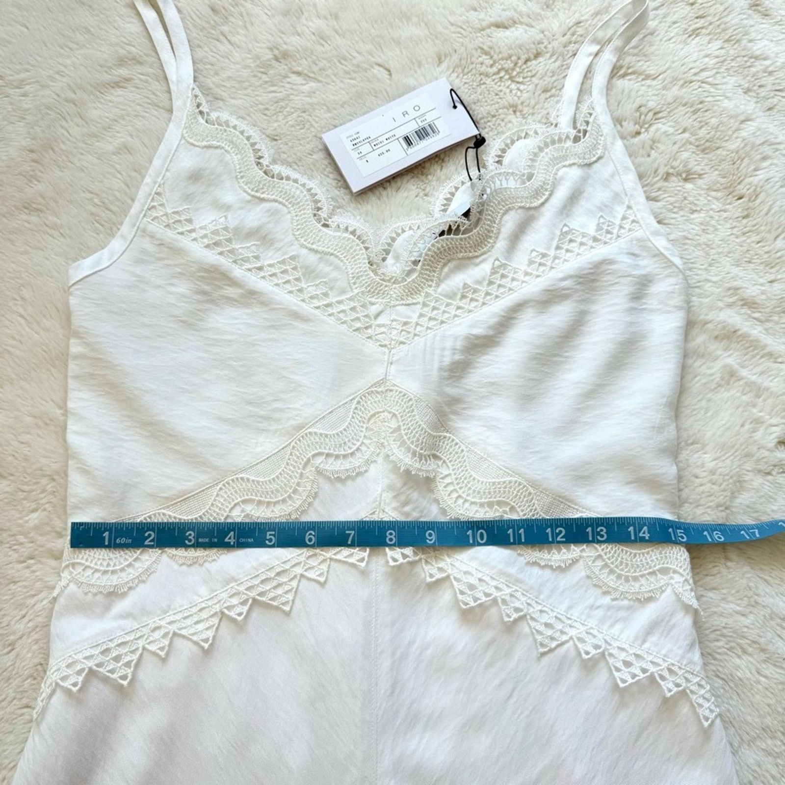 Iro NWT!! IRO white dress size 34 FR or 4 US Retail 495$ Size S / US 4 / IT 40 - 8 Thumbnail