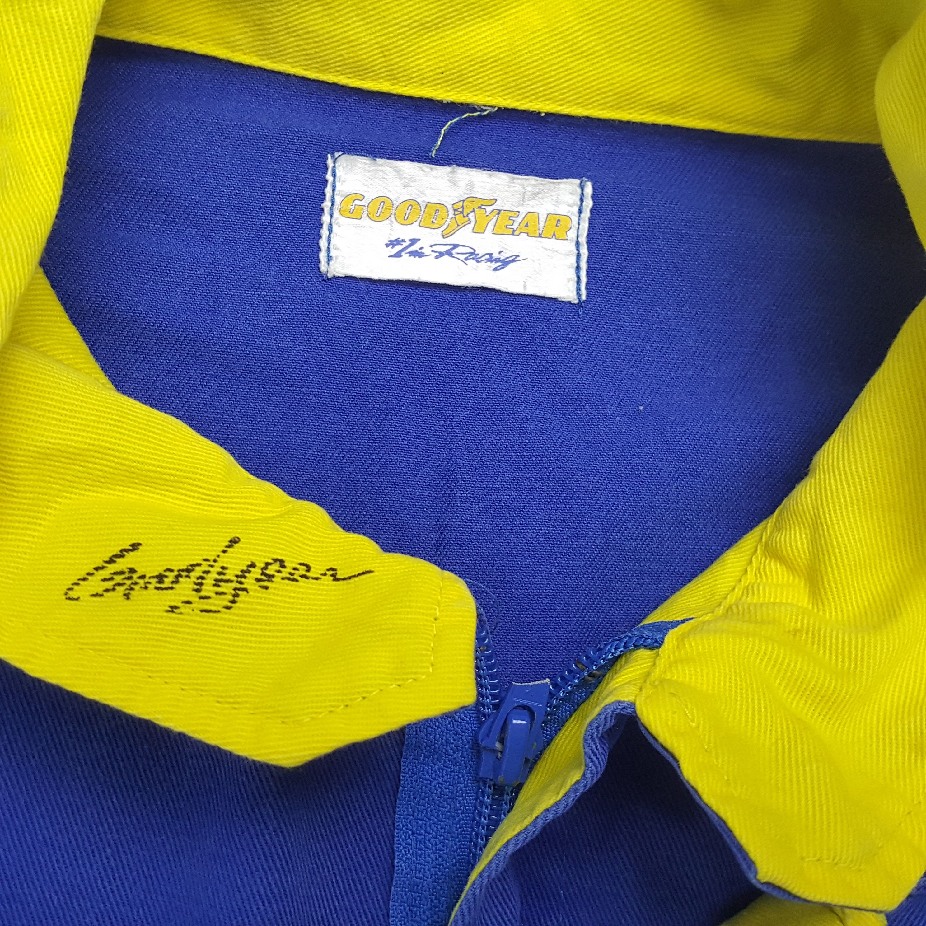 Japanese Brand × Vintage Vintage GOOD YEAR RACING Formula One Crew Coverall Jacket Size US XL / EU 56 / 4 - 14 Thumbnail