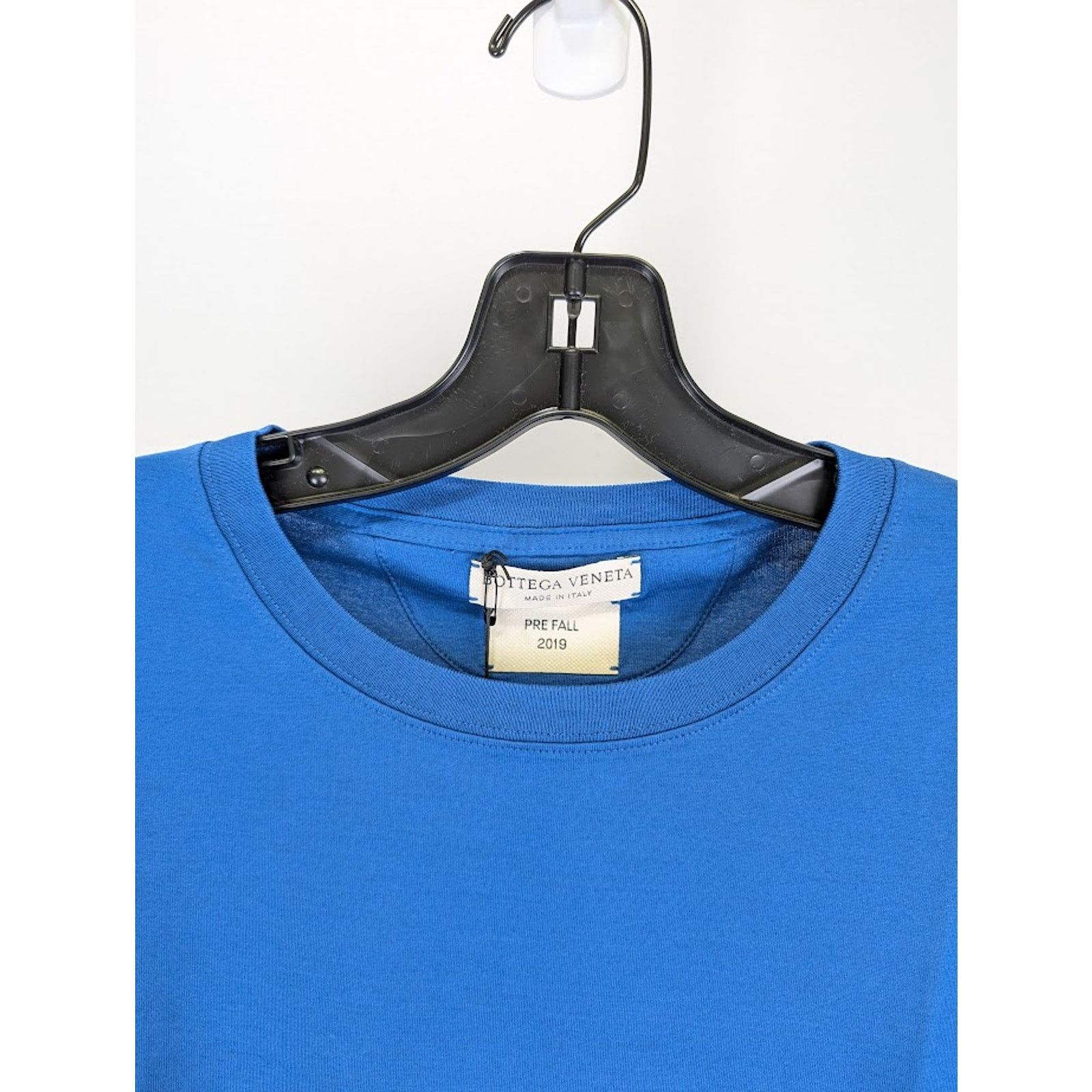 Bottega Veneta o1rshd1 Basic Jersey T-Shirt in Primary Blue Size US L / EU 52-54 / 3 - 4 Thumbnail