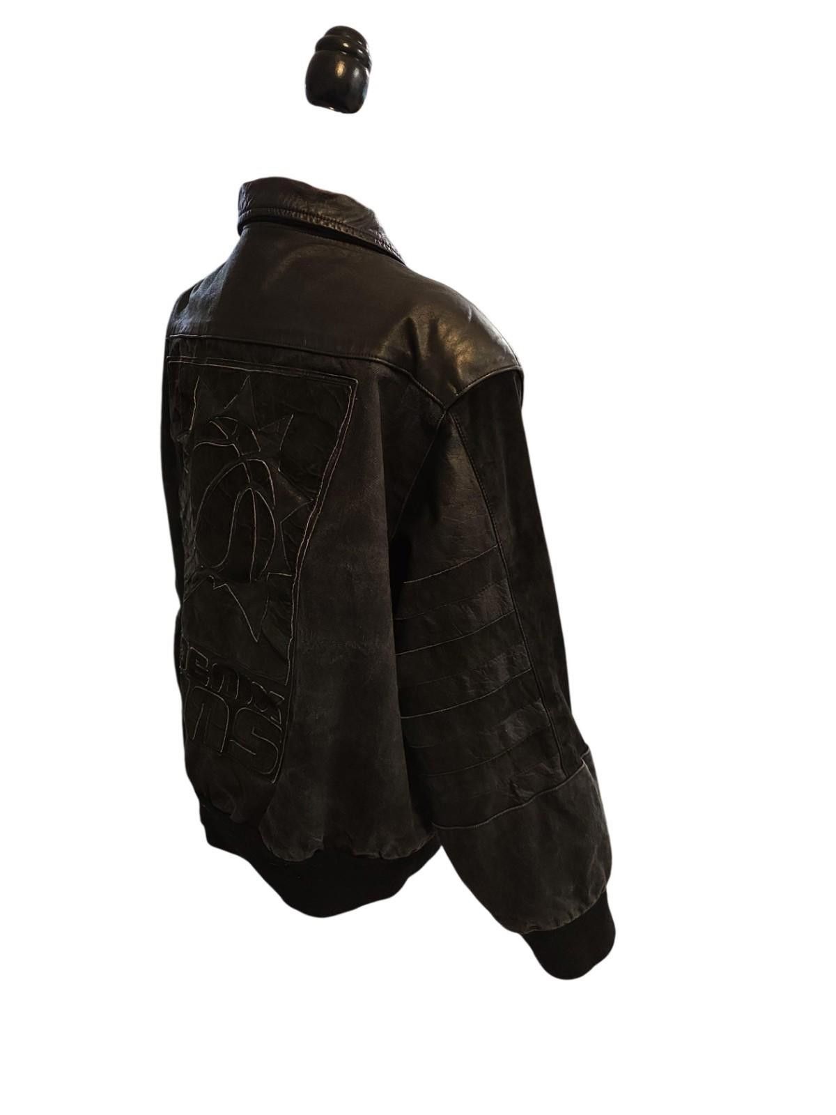 Jeff Hamilton Jeff Hamilton Phoenix Suns Black Leather Jacket Mens Medium Size US M / EU 48-50 / 2 - 9 Thumbnail