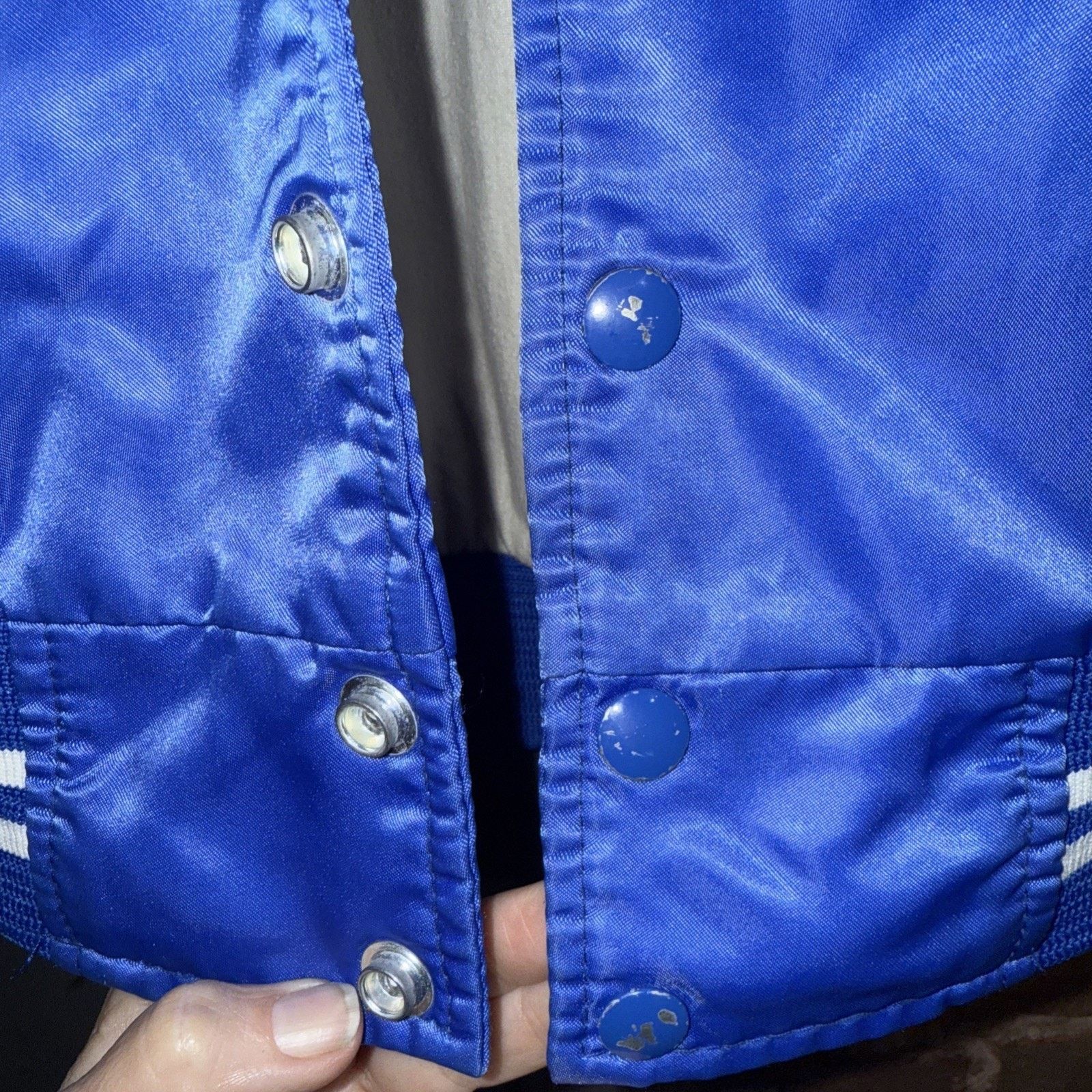 Other Vintage 80s CFL Winnipeg Blue Bombers Bomber Jacket Sz L 44 Size US L / EU 52-54 / 3 - 7 Thumbnail