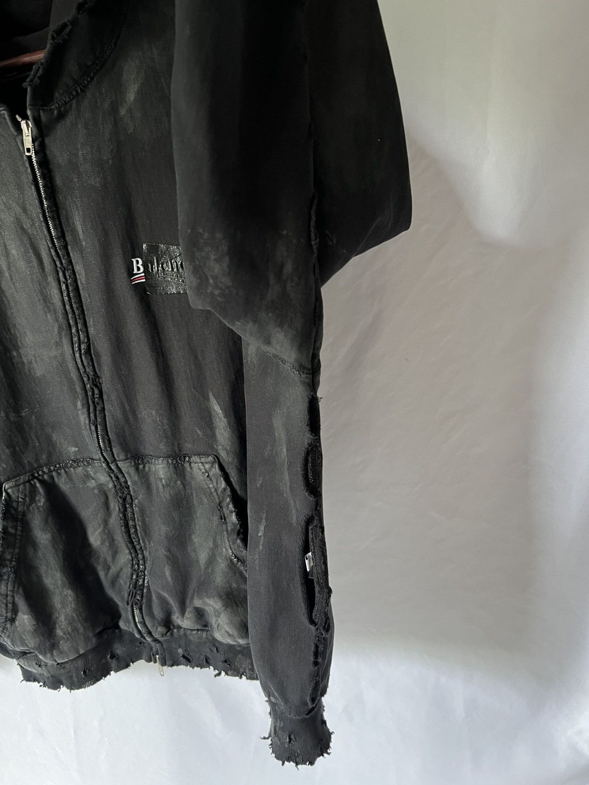 Balenciaga Balenciaga Mud Gaffer Hoodie Size US XL / EU 56 / 4 - 8 Thumbnail