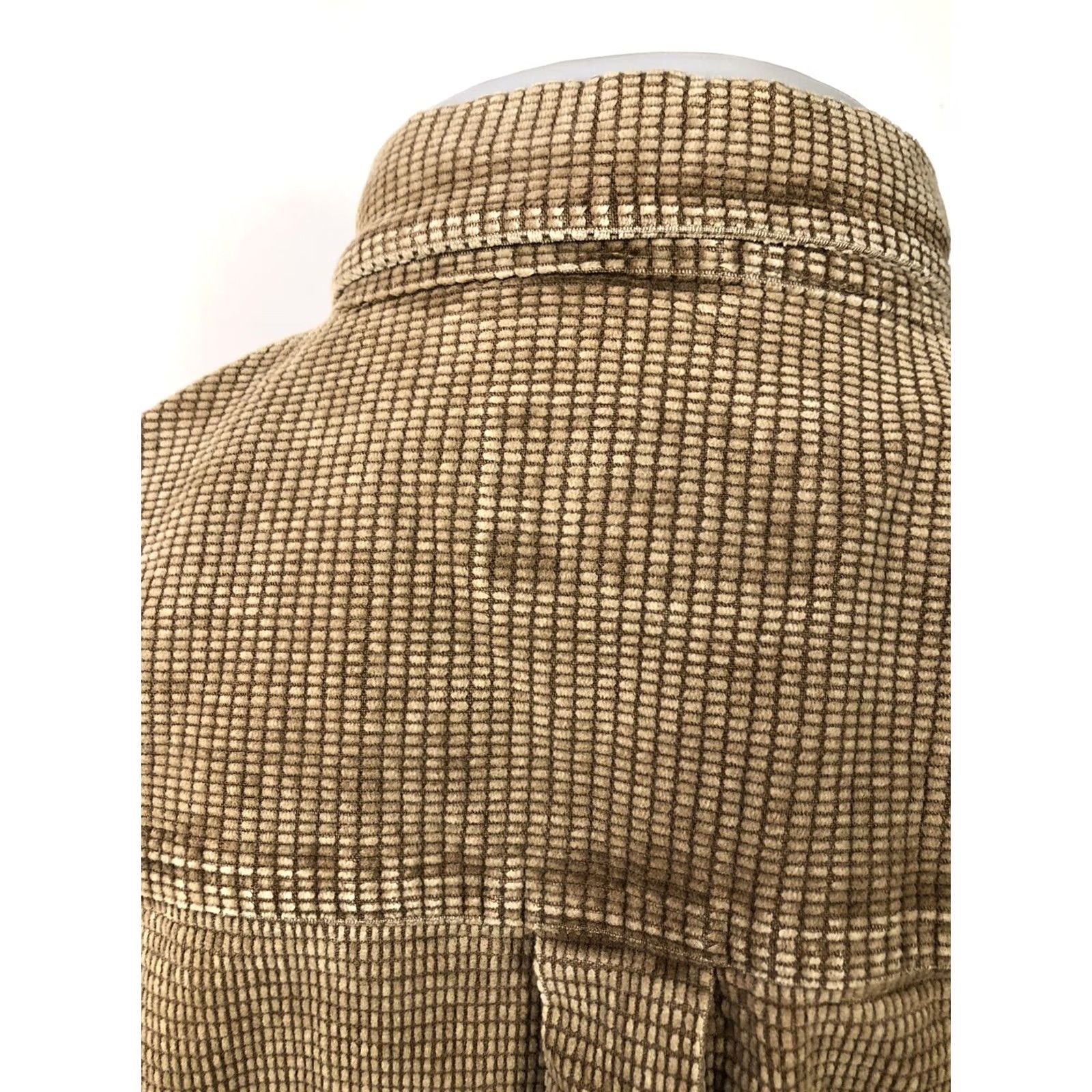 The Territory Ahead VINTAGE Territory Ahead Heavy Duty Mens L Brown Textured Camping Shirt Size US L / EU 52-54 / 3 - 7 Thumbnail